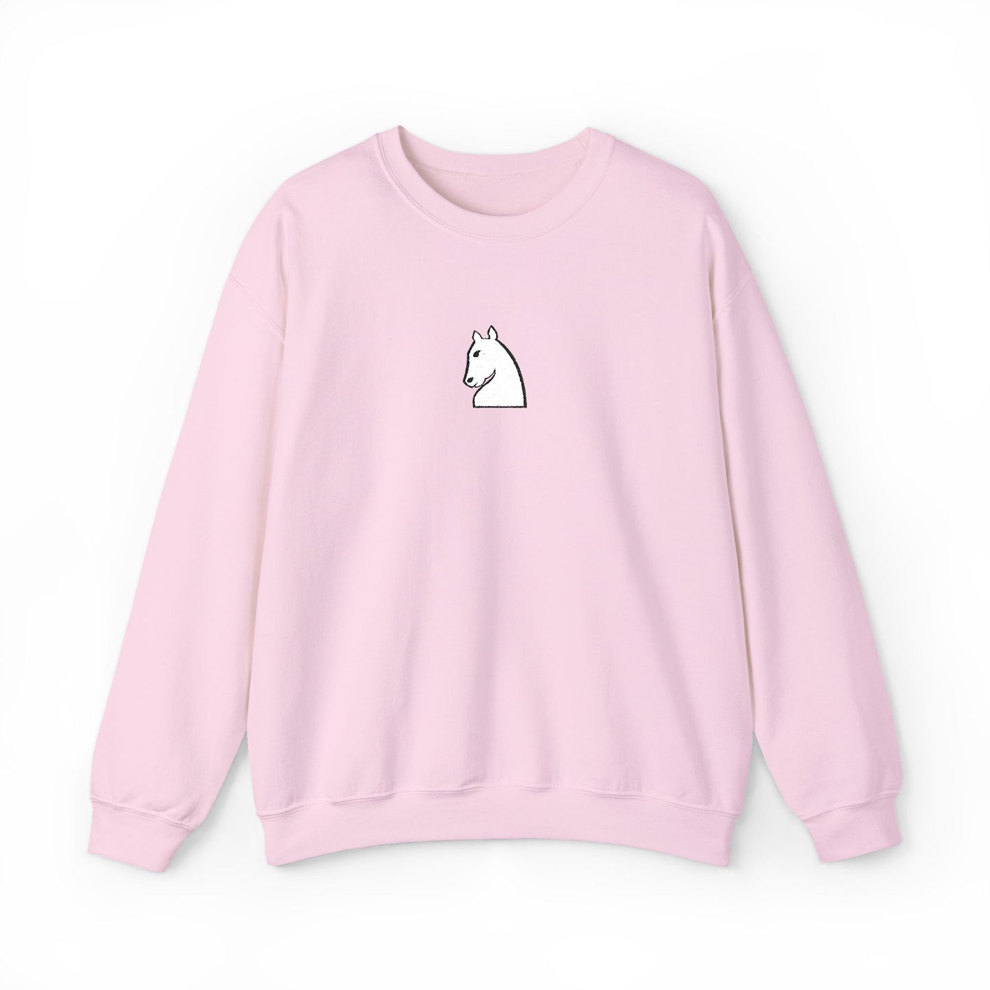 White Knight Embroidered Sweatshirt