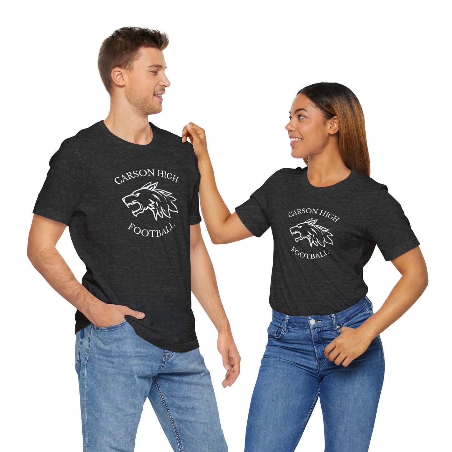 Carson High Football Wolf T-Shirt
