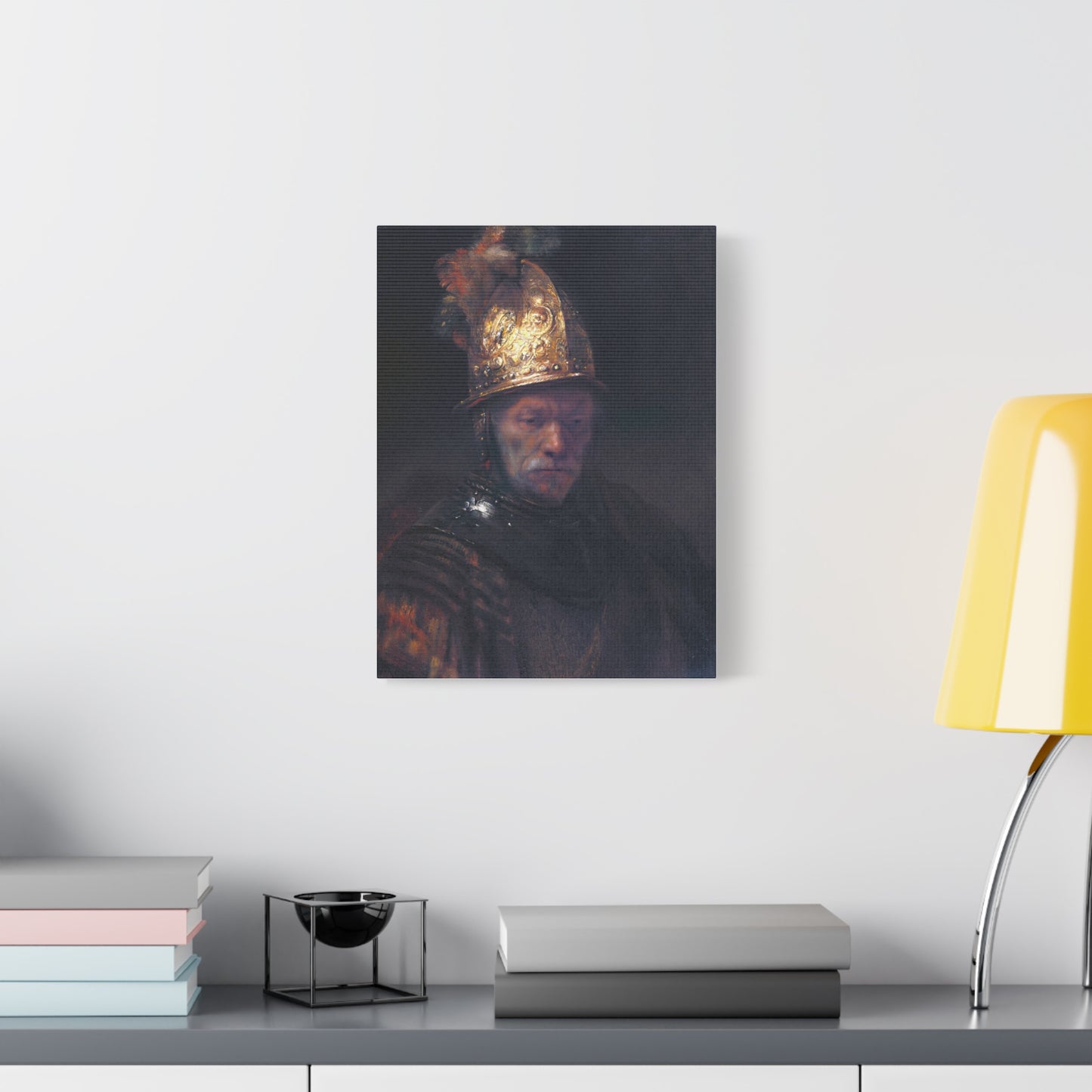 The Man with the Golden Helmet Canvas Print