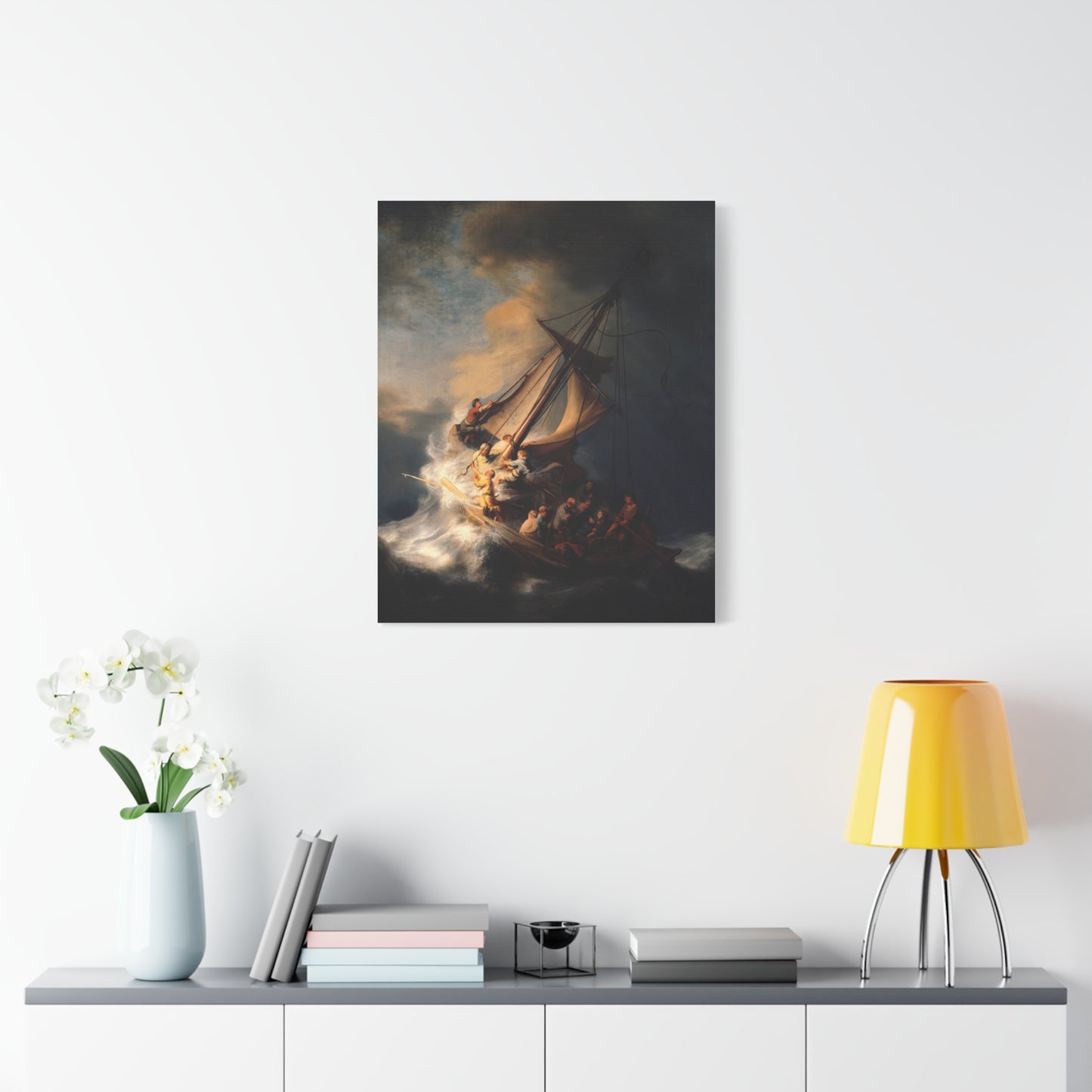 Storm on the Sea of Galilee Canvas Print