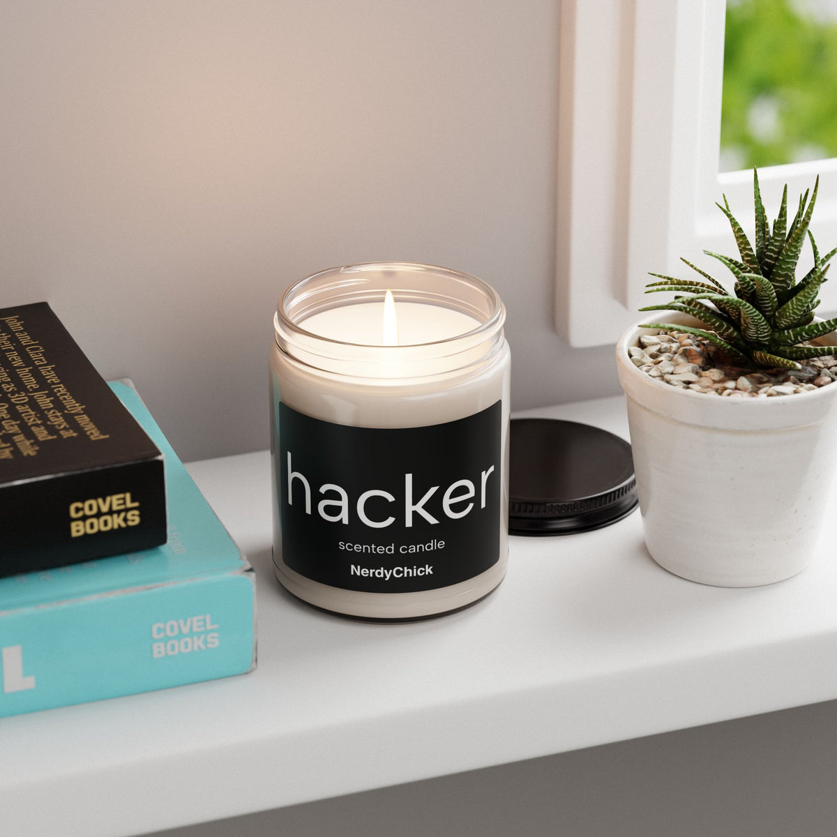 Hacker Scented Candle