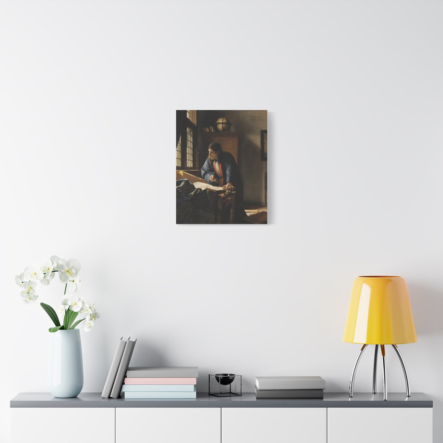 The Geographer Canvas Print