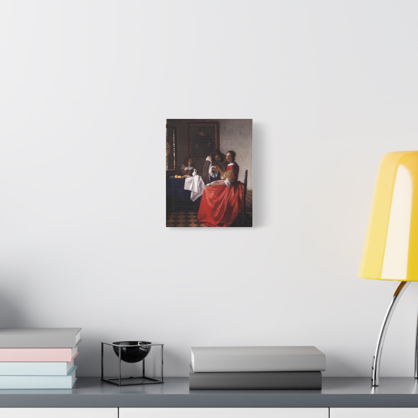 The Girl with the Wine Glass Canvas Print