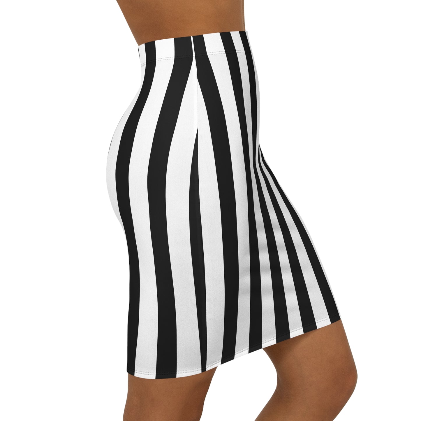 Striped Mini Skirt