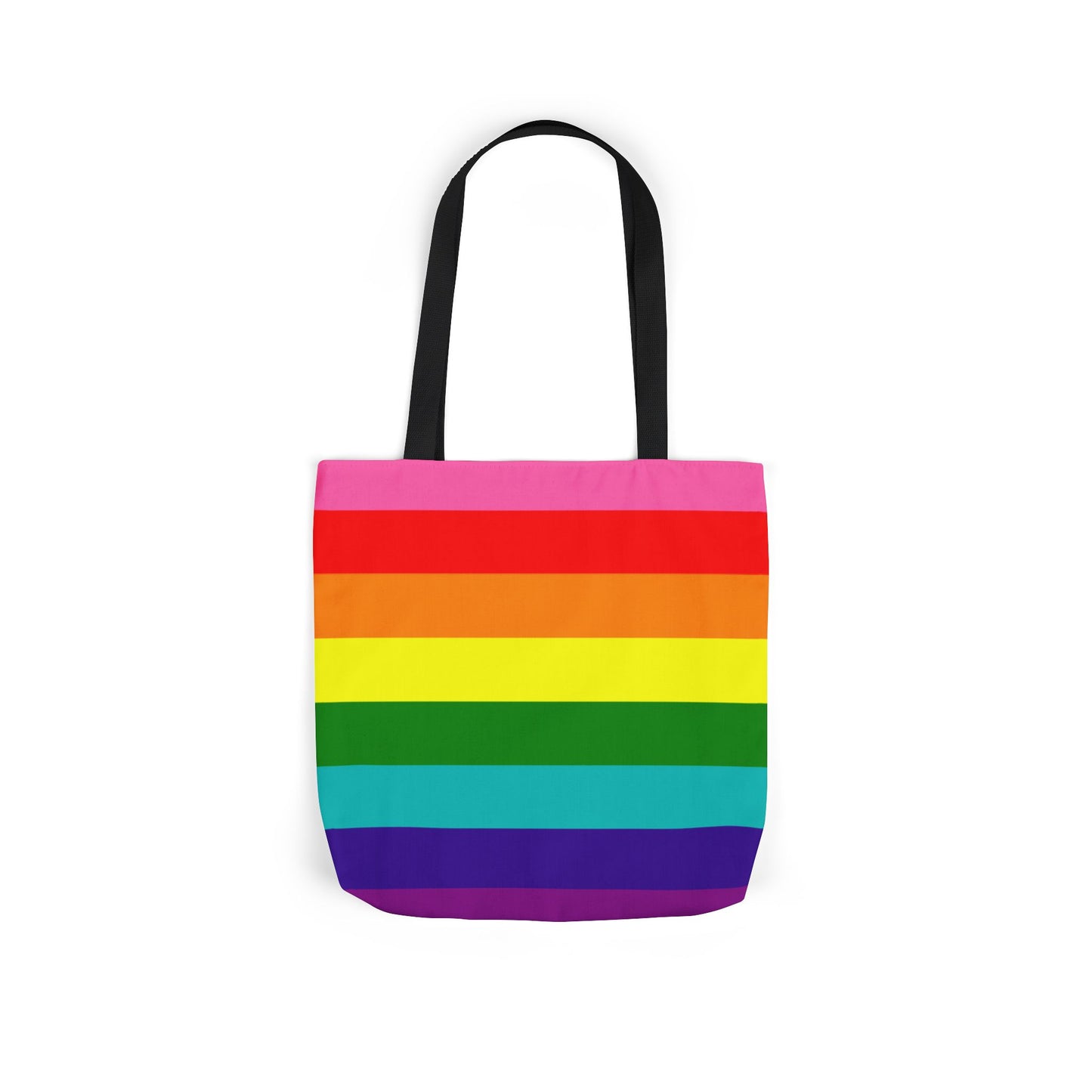 Retro LGBT Gay Pride Flag Tote