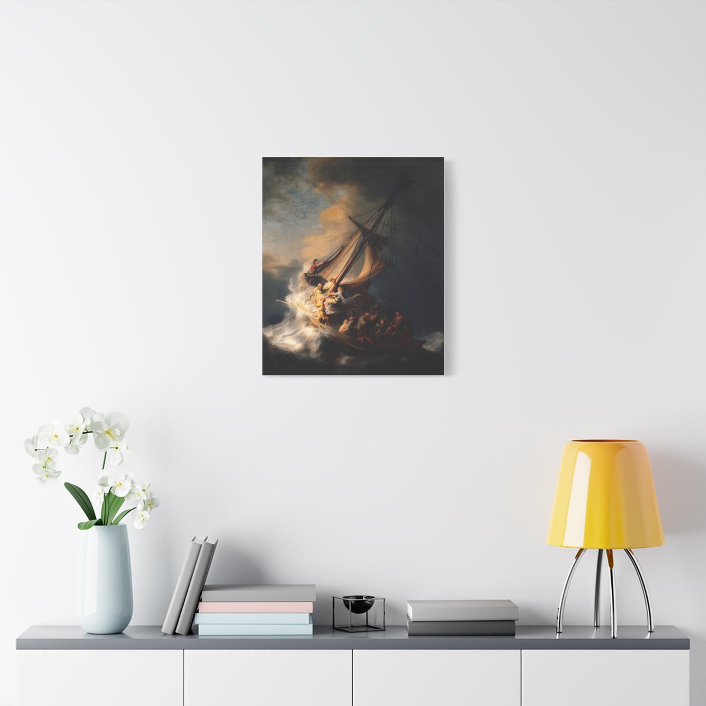 Storm on the Sea of Galilee Canvas Print