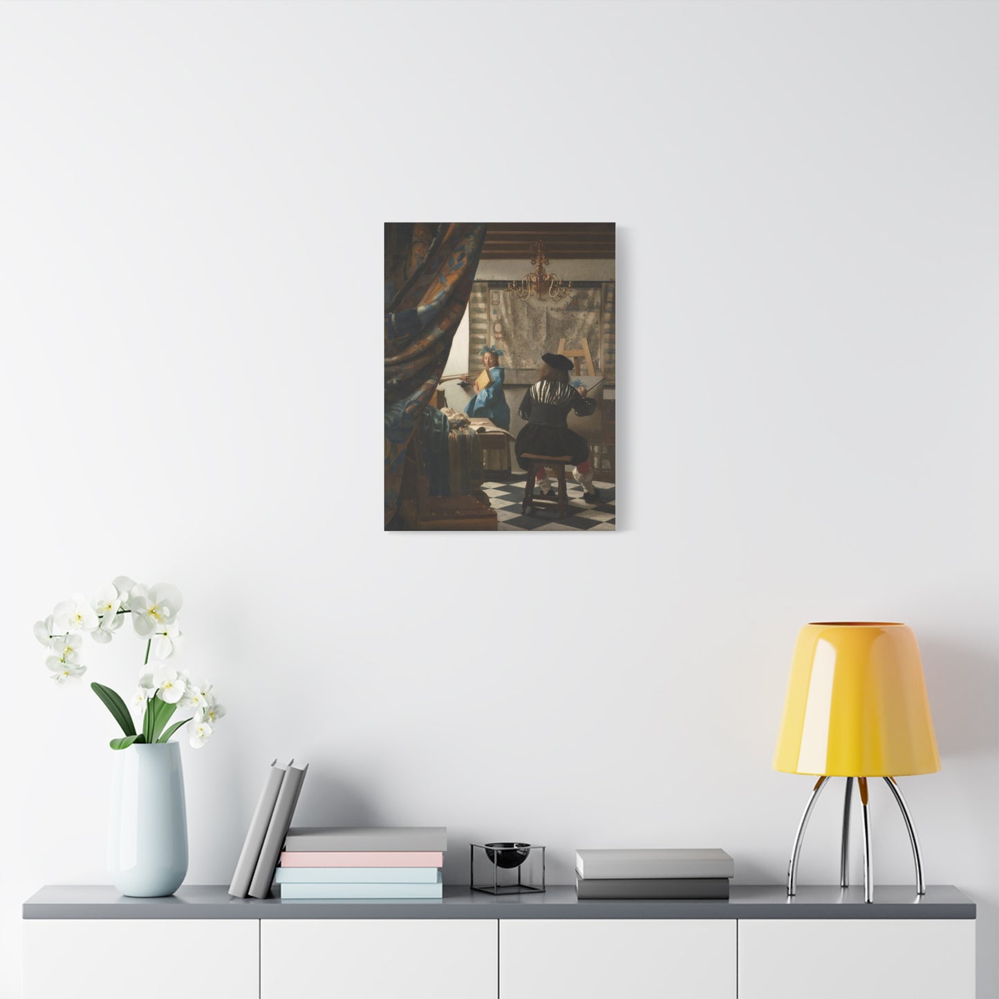 The Art of Painting Canvas Print