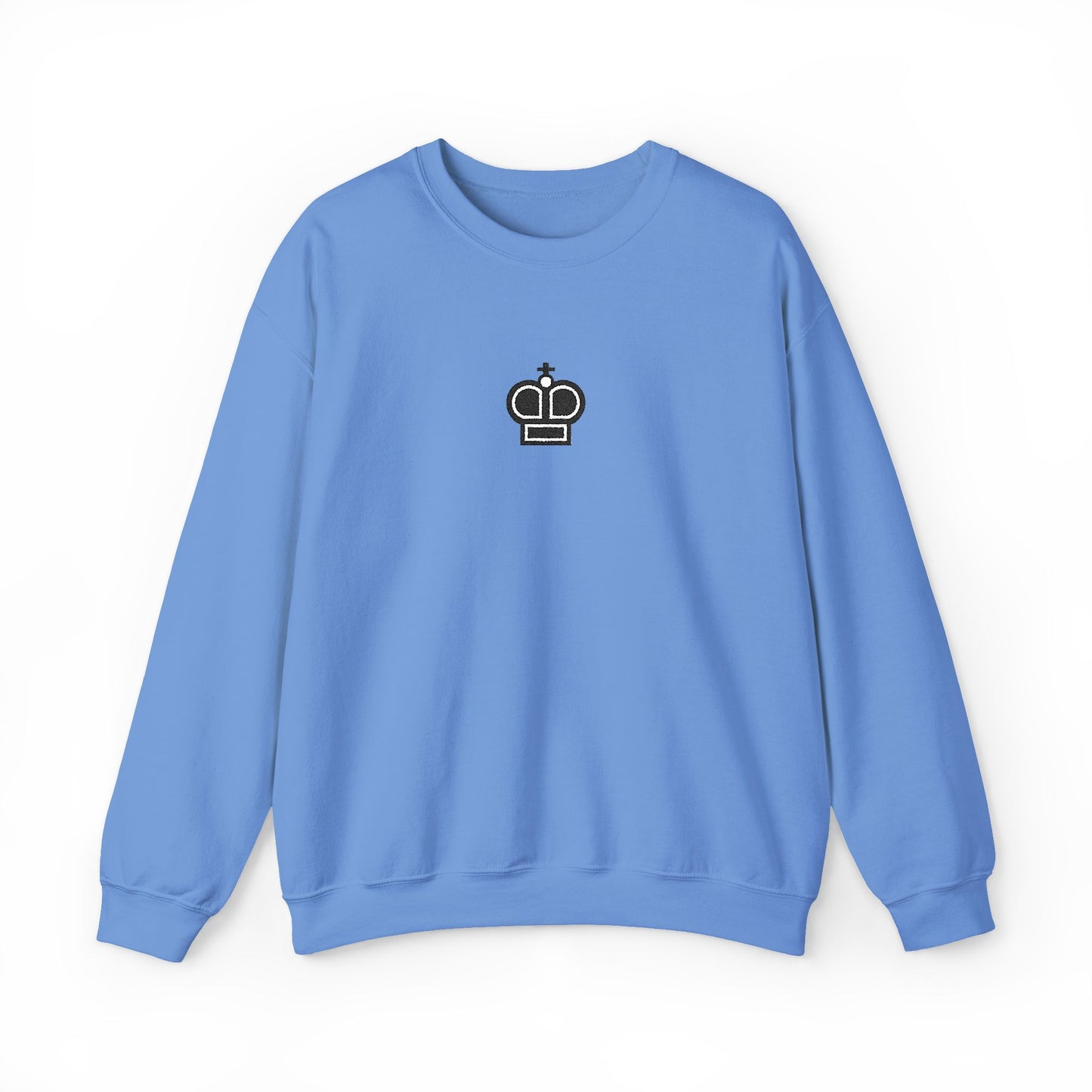 Black King Embroidered Sweatshirt