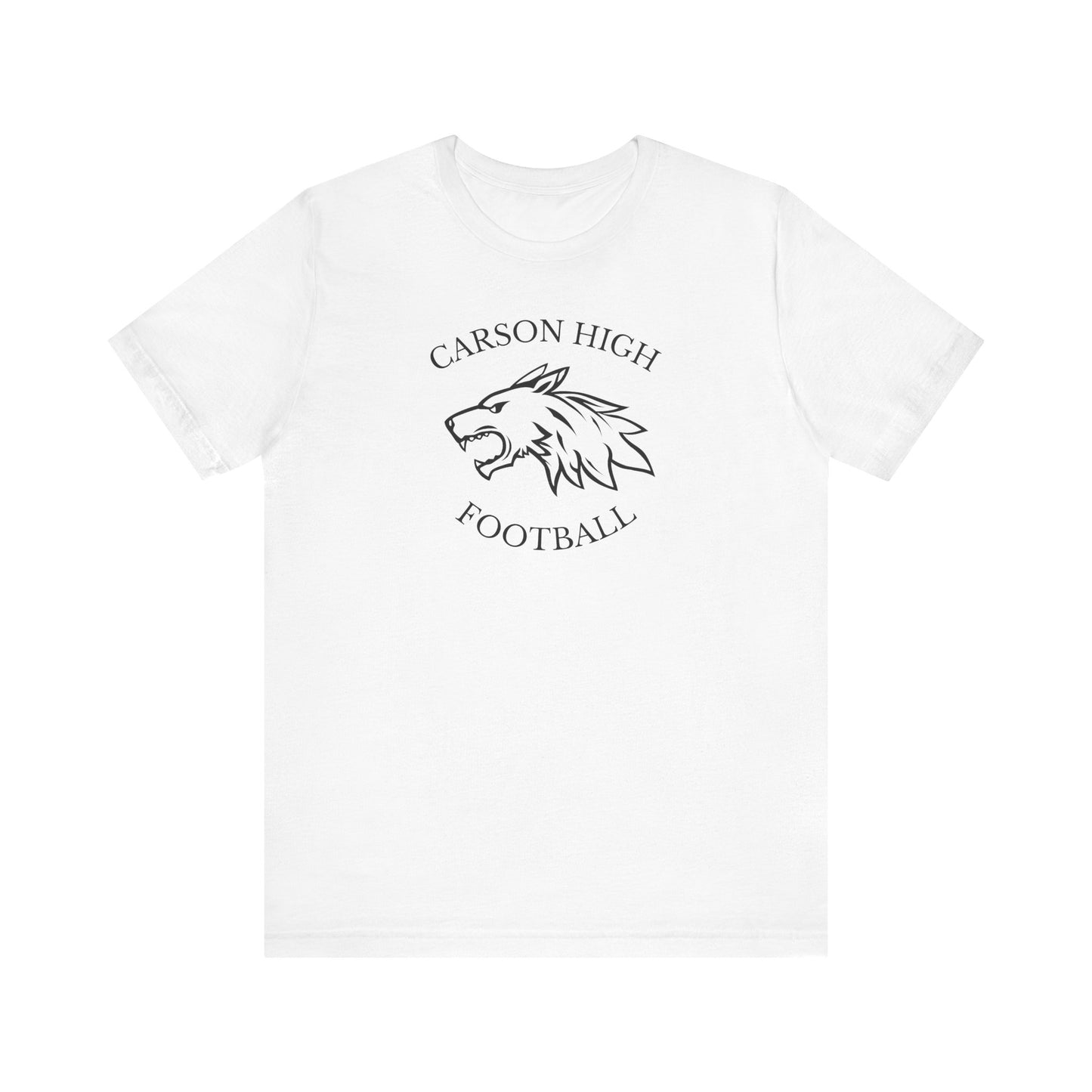Carson High Football Wolf T-Shirt