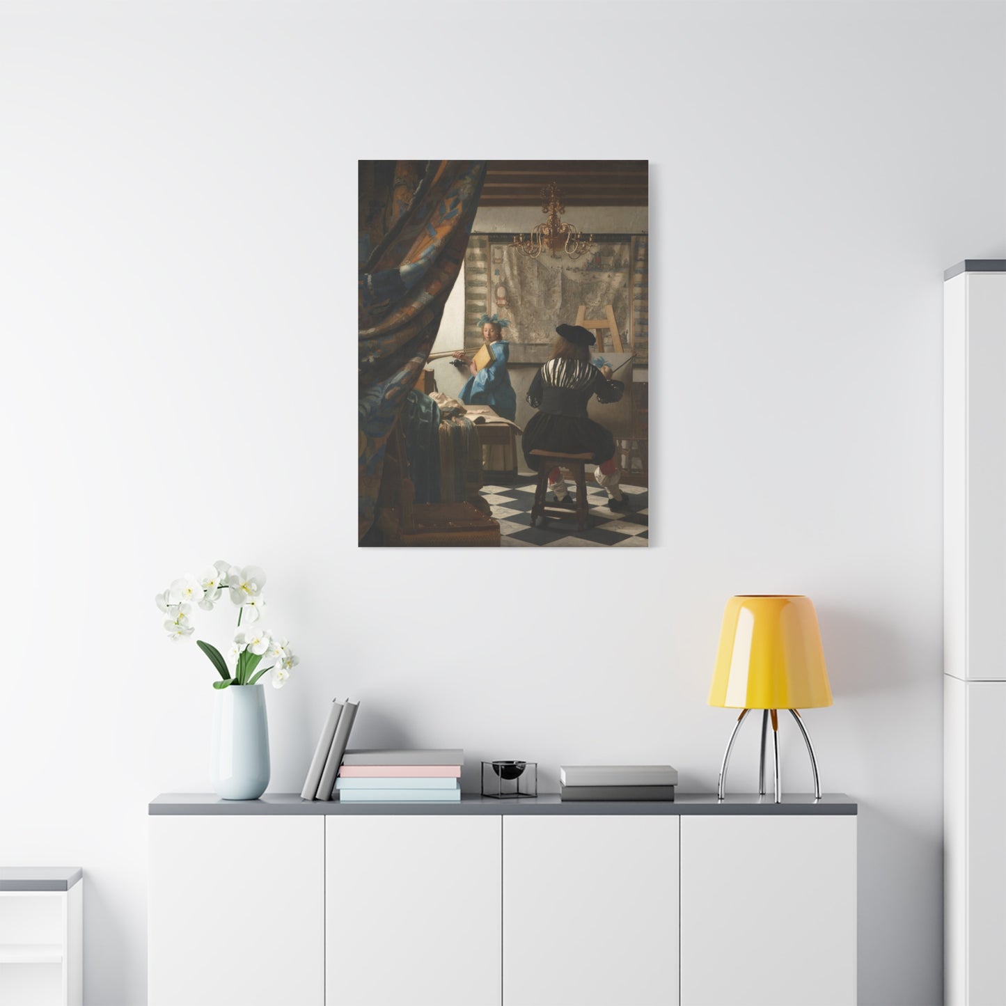 The Art of Painting Canvas Print