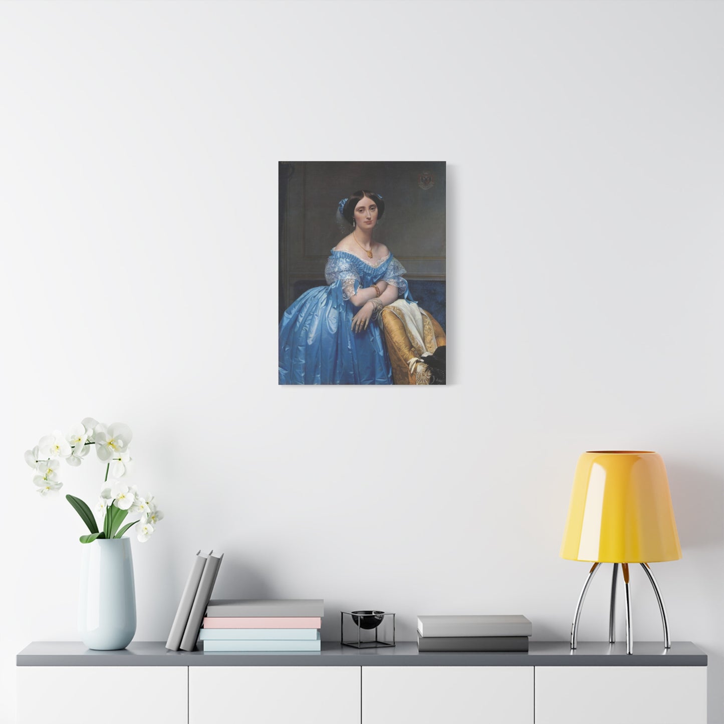 The Princesse de Broglie Canvas Print