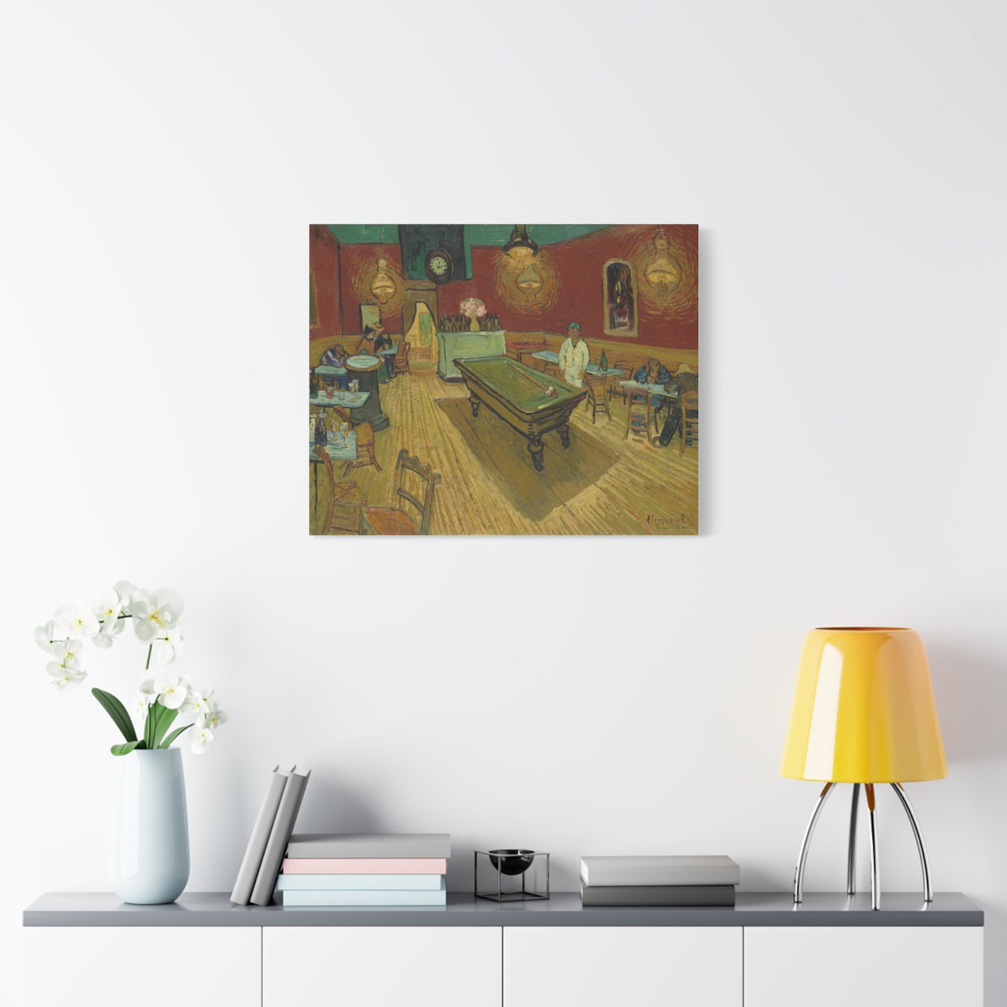 The Night Cafe Canvas Print
