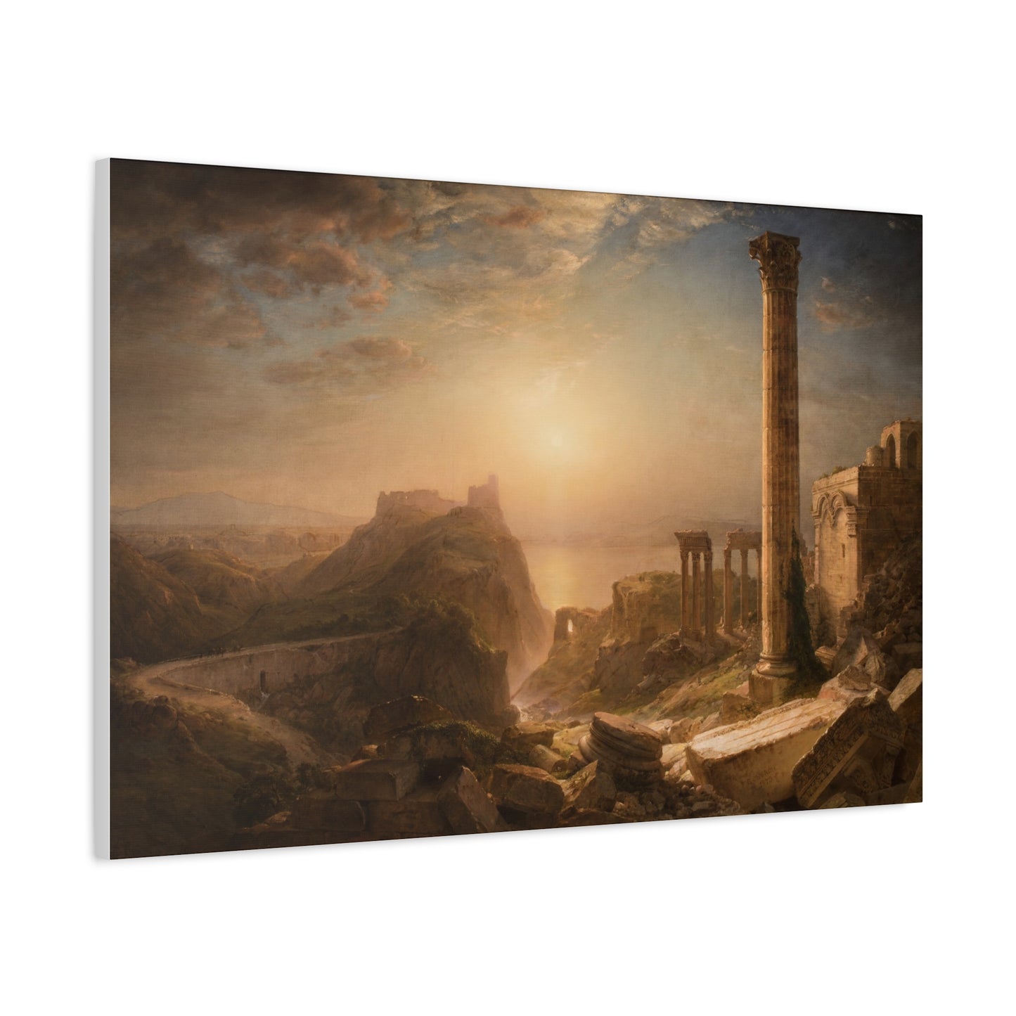 Syria by the Sea Canvas Print