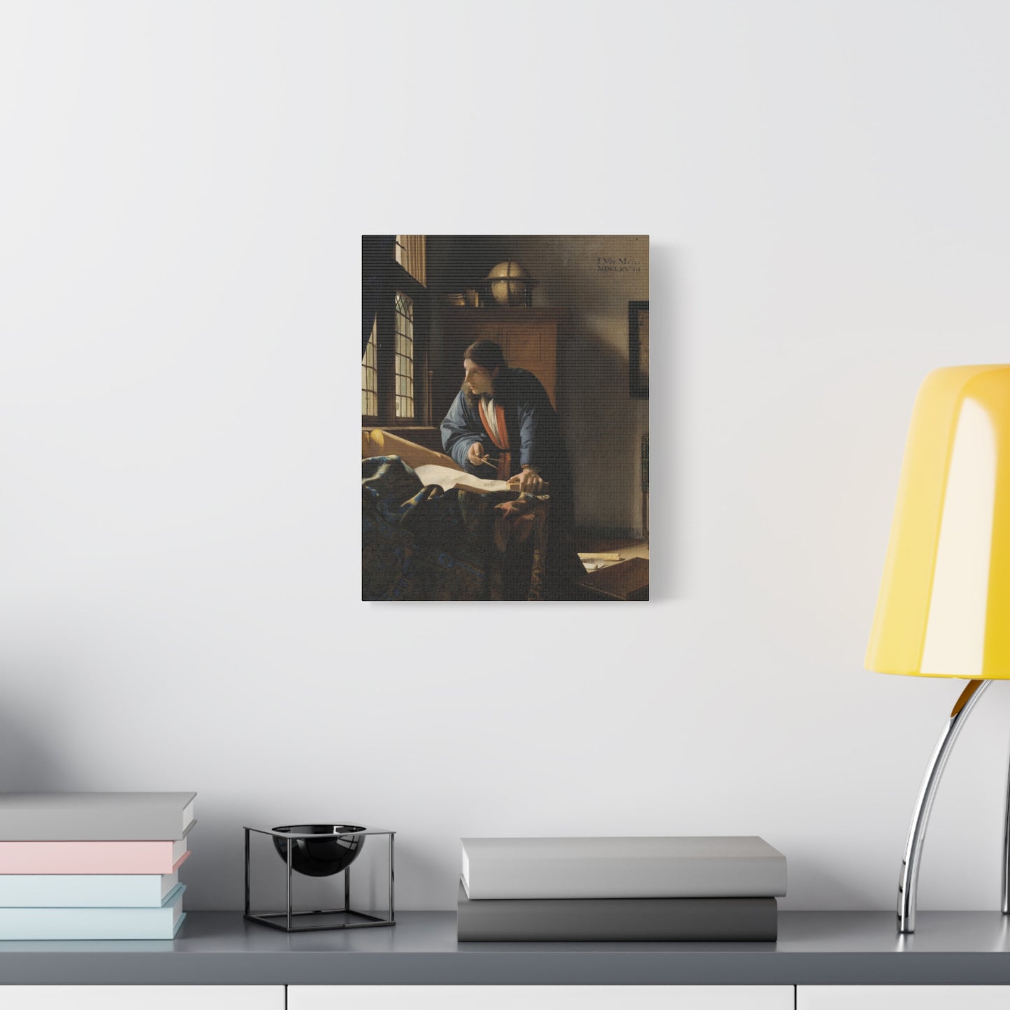 The Geographer Canvas Print