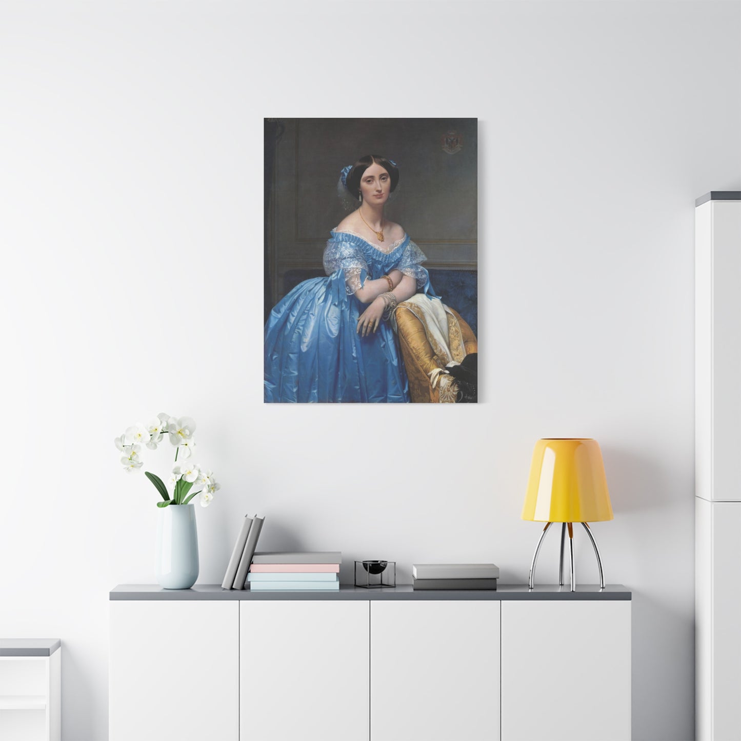 The Princesse de Broglie Canvas Print
