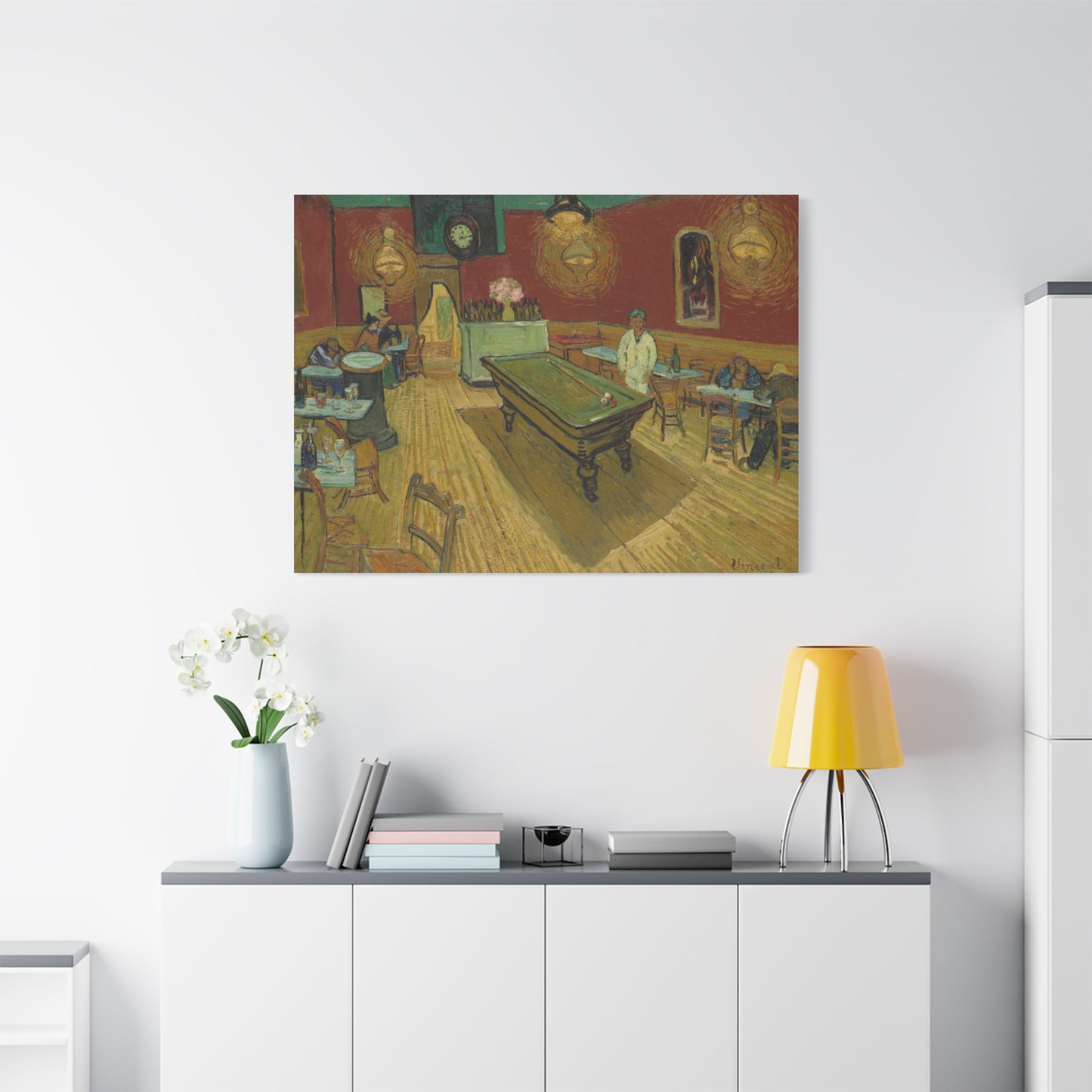The Night Cafe Canvas Print