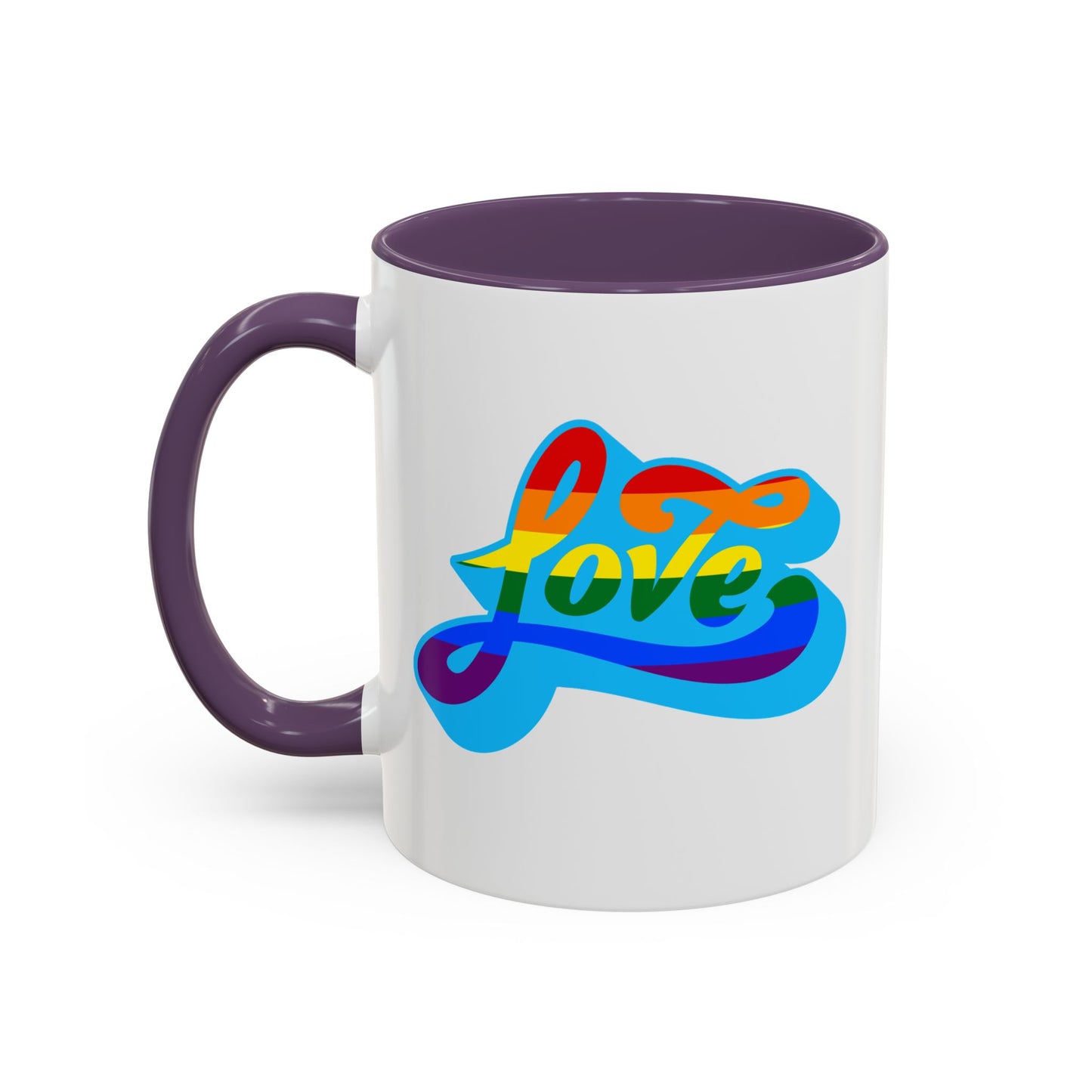 LGBT Love Pride Flag Mug