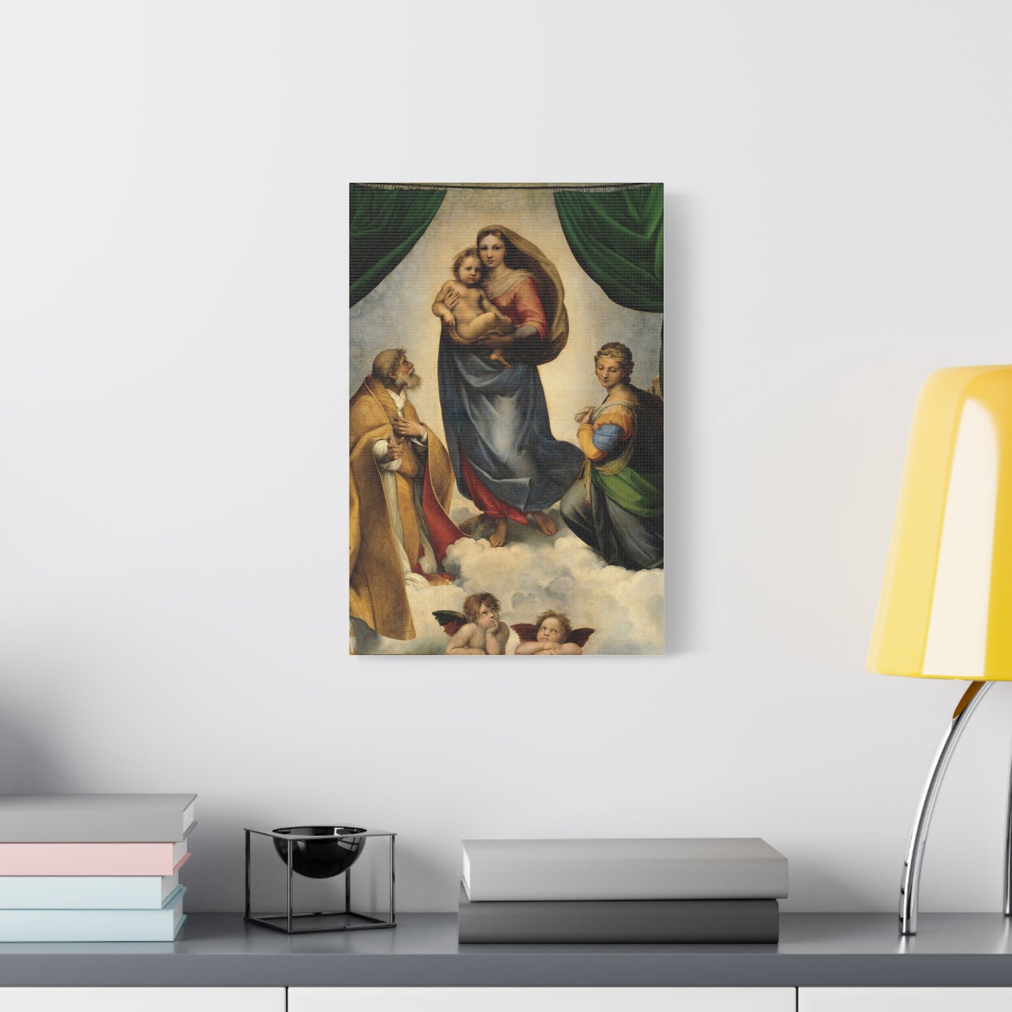 Sistine Madonna Canvas Print