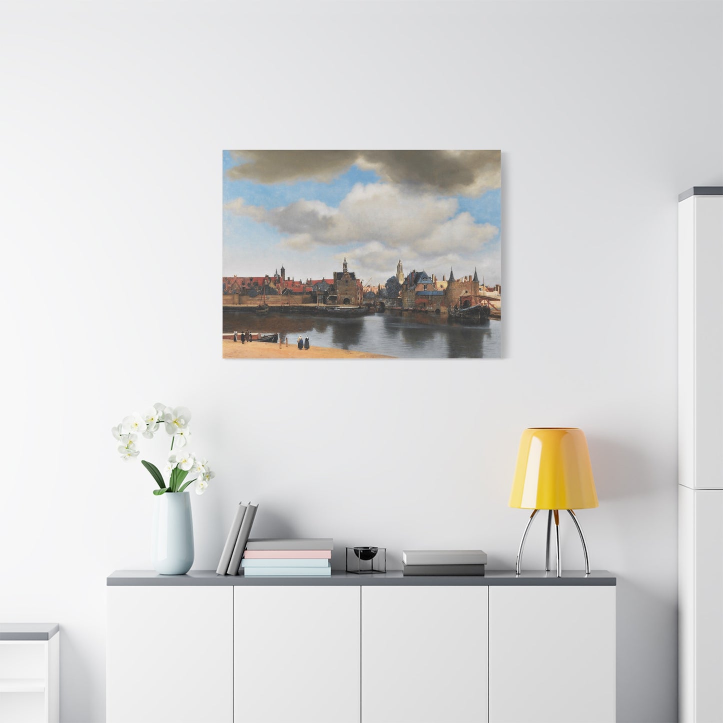 View of Delft Canvas Print