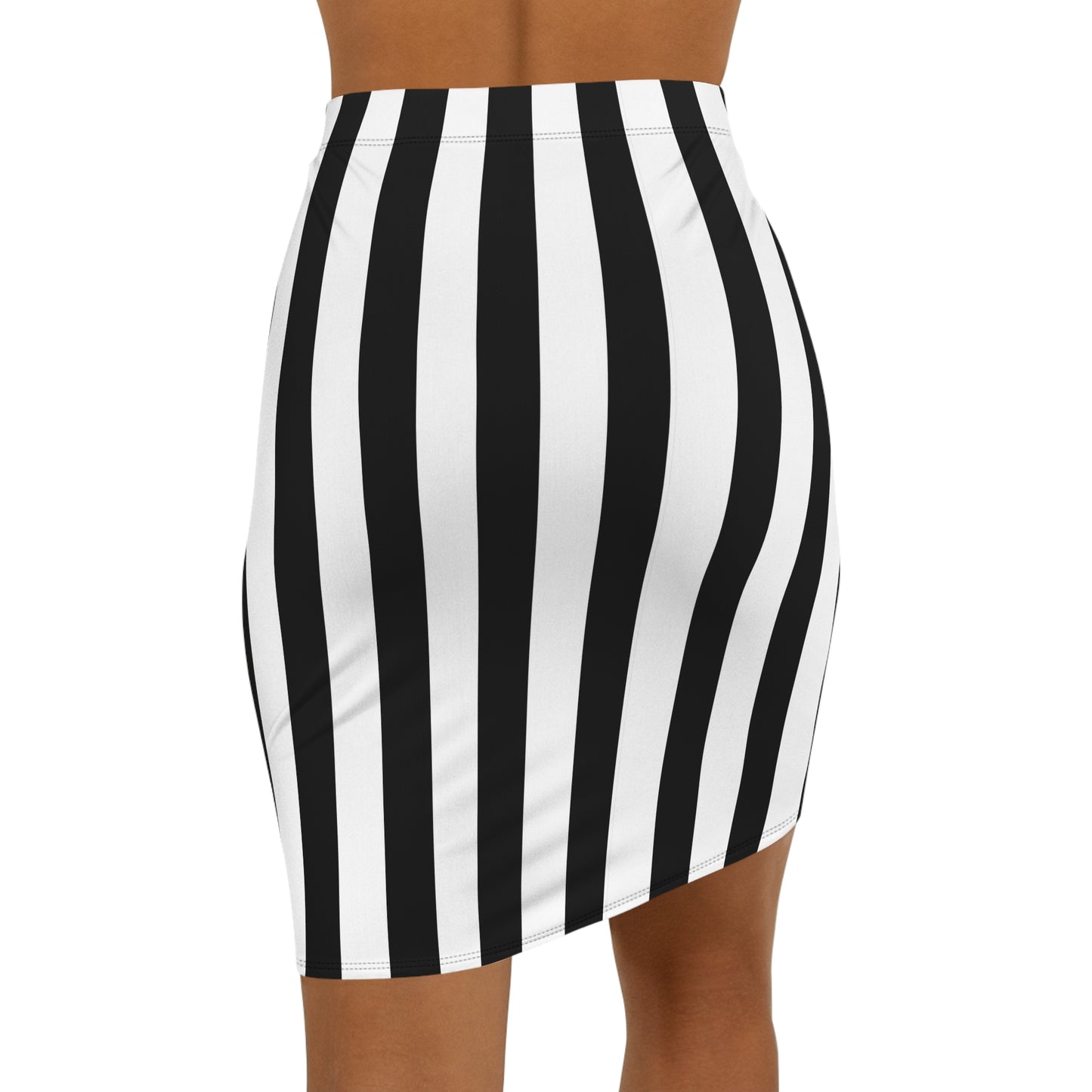 Striped Mini Skirt