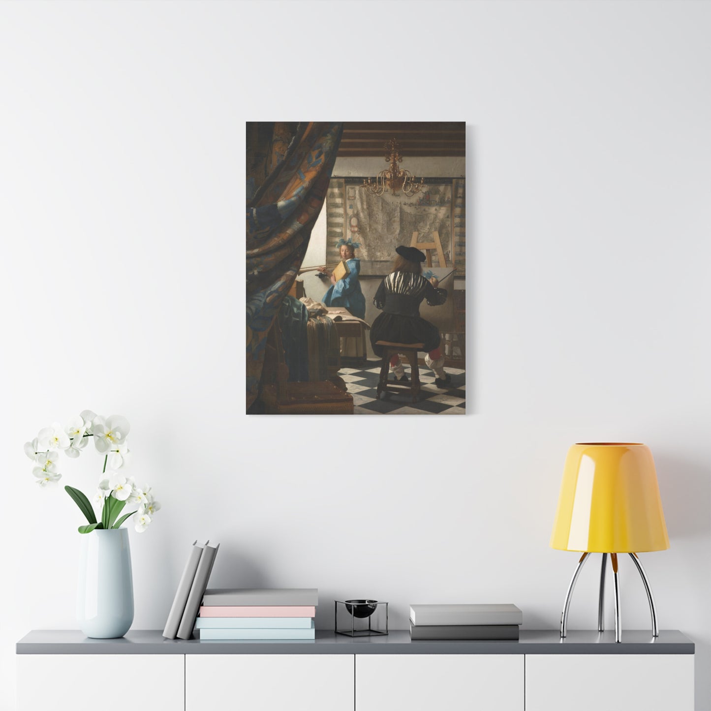 The Art of Painting Canvas Print