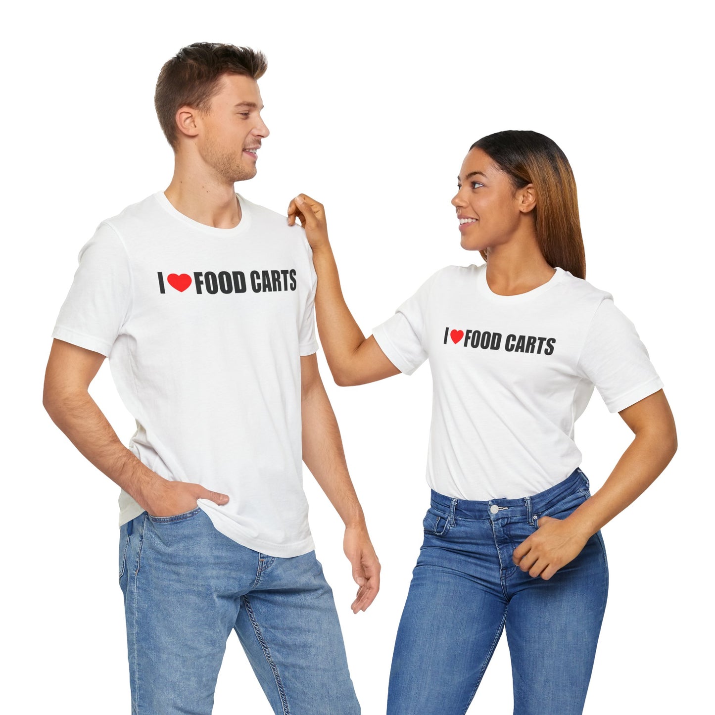 I Love Food Carts T-Shirt