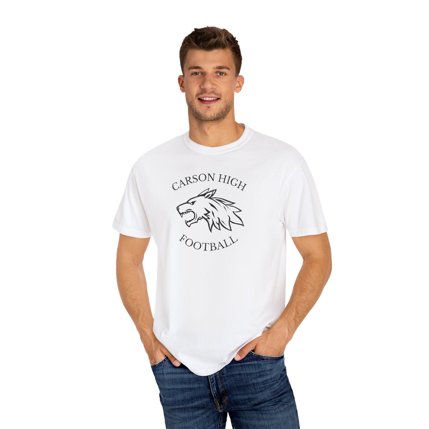 Carson High Football Wolf T-shirt