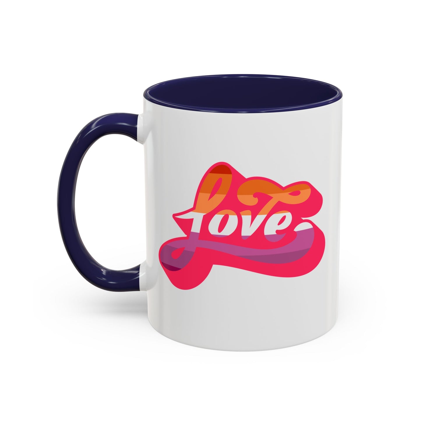 LGBT Love Lesbian Flag Mug