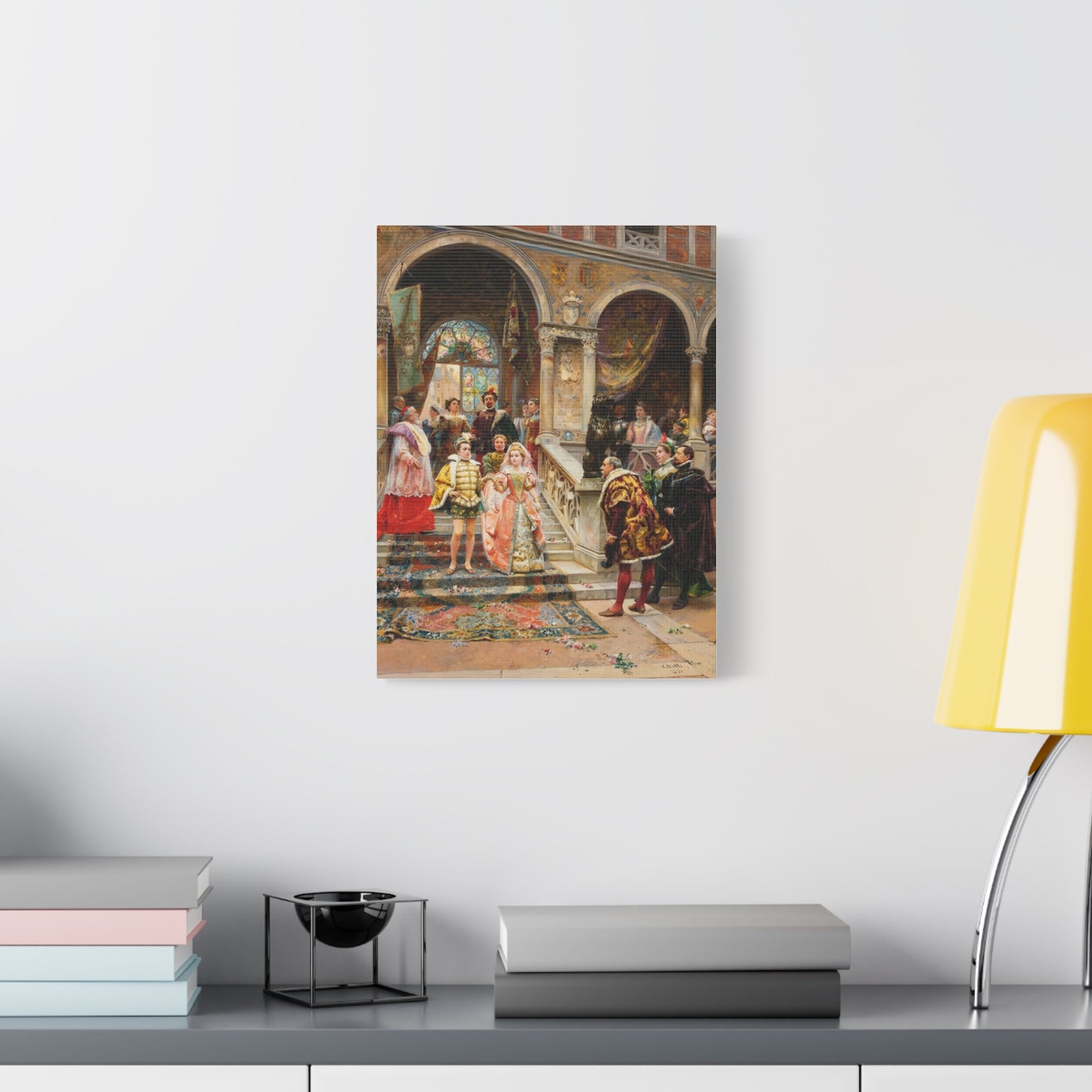 The Marriage of the Prince Canvas Print