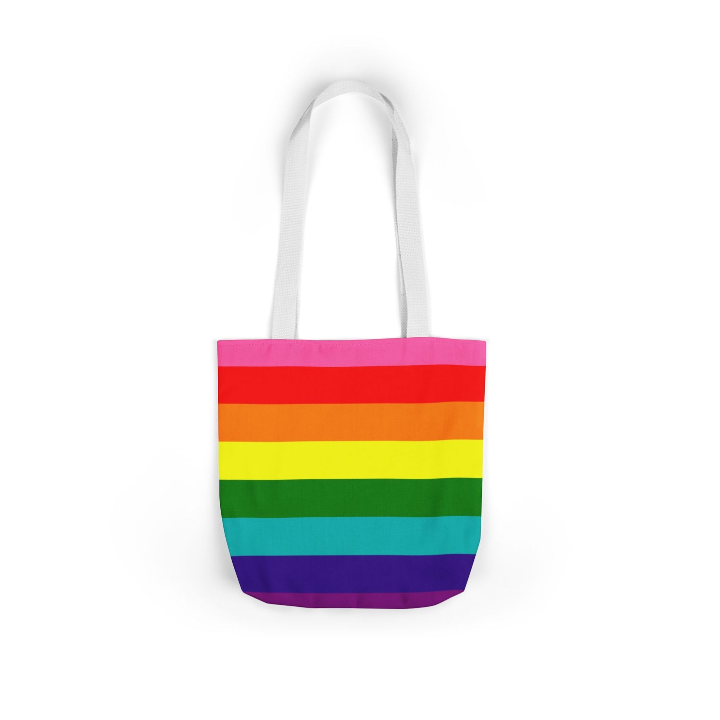 Retro LGBT Gay Pride Flag Tote