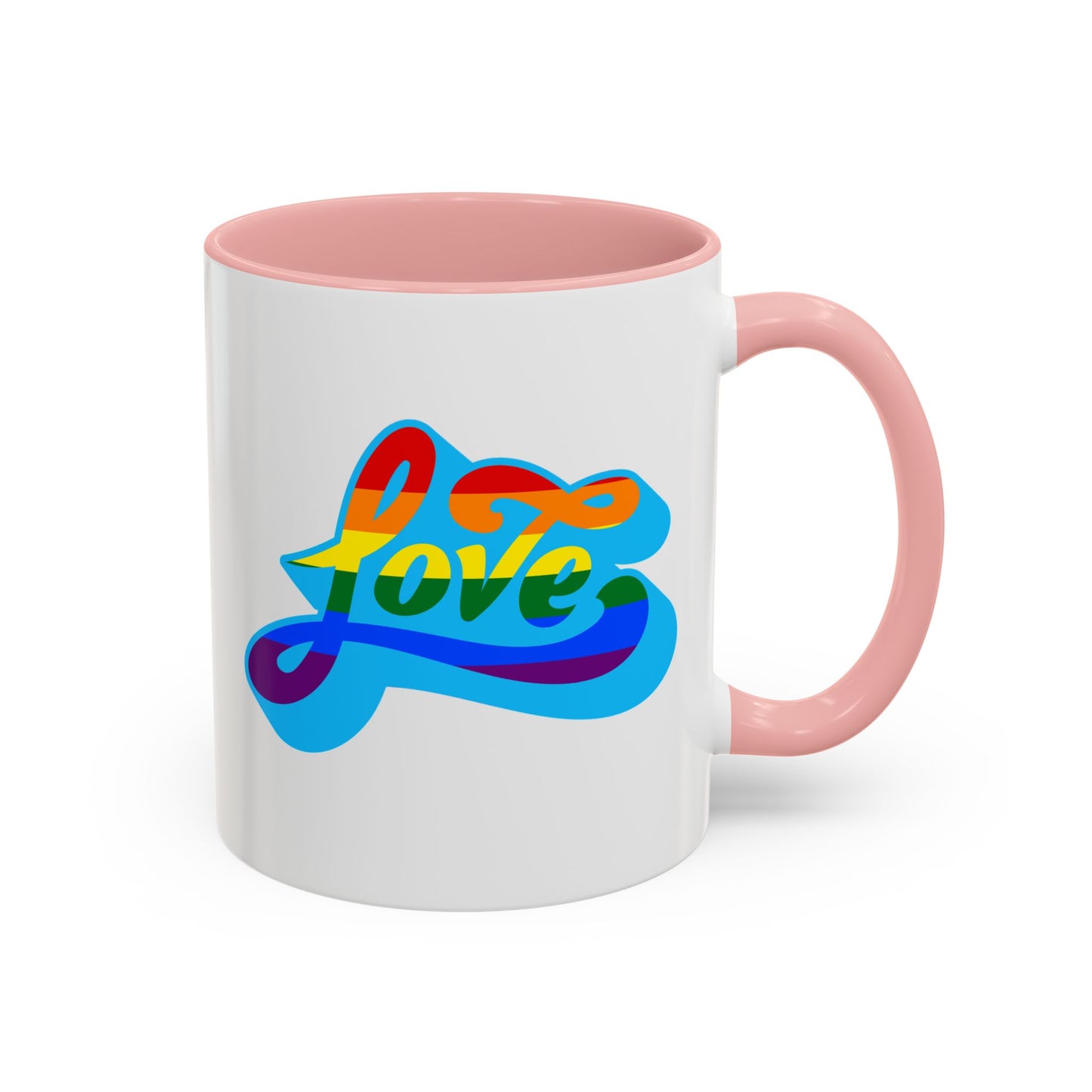 LGBT Love Pride Flag Mug
