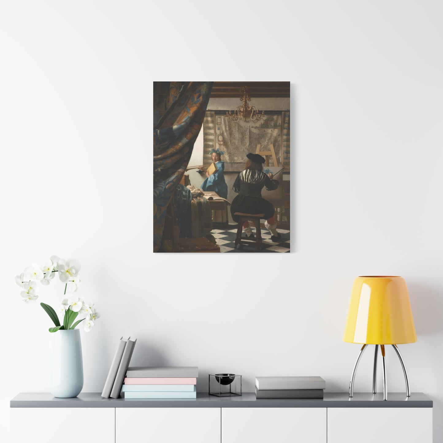 The Art of Painting Canvas Print
