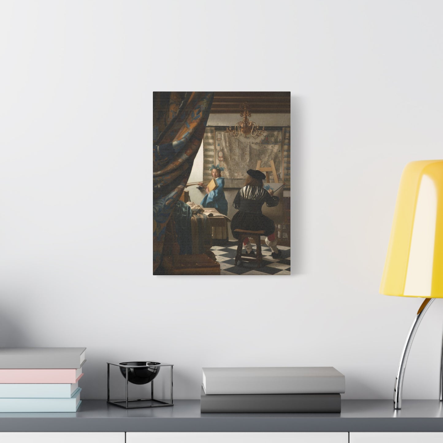 The Art of Painting Canvas Print