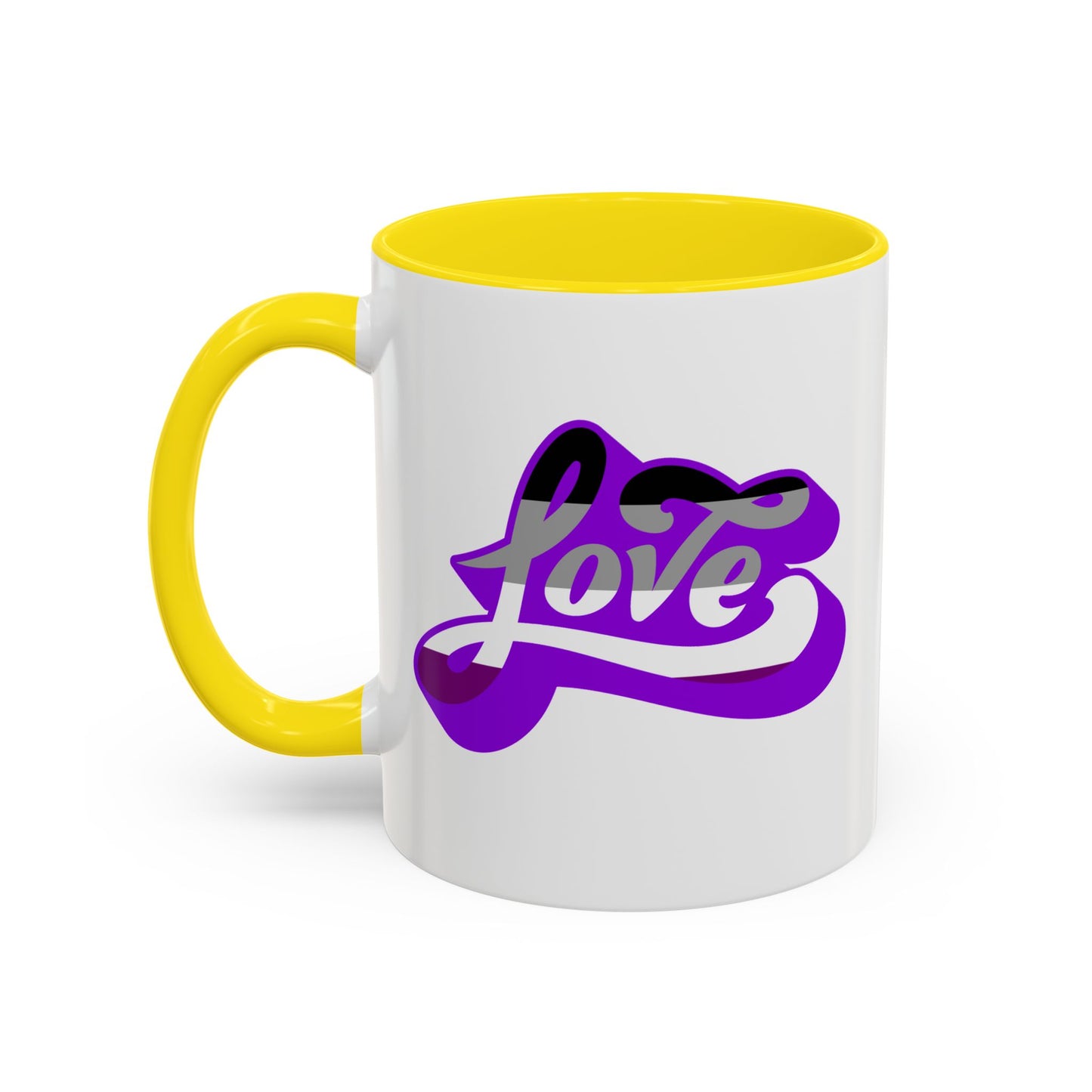 LGBT Love Asexual Flag Mug