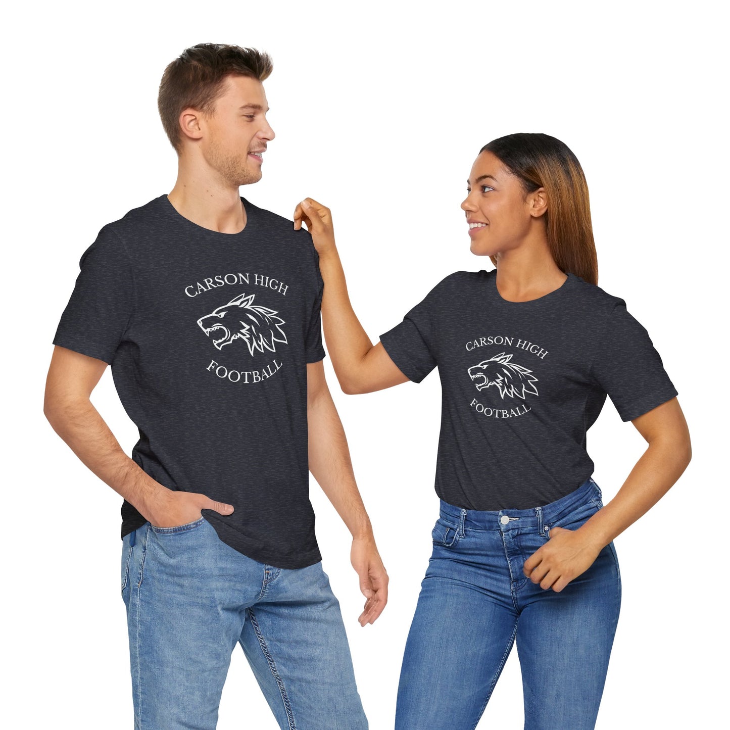 Carson High Football Wolf T-Shirt
