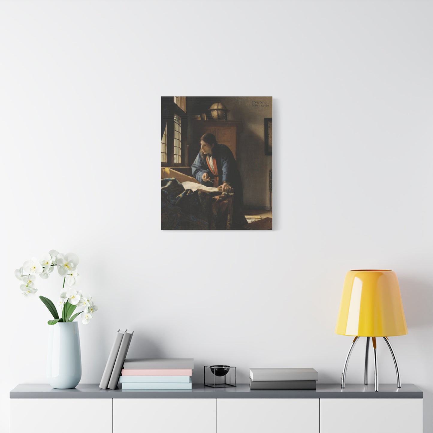 The Geographer Canvas Print
