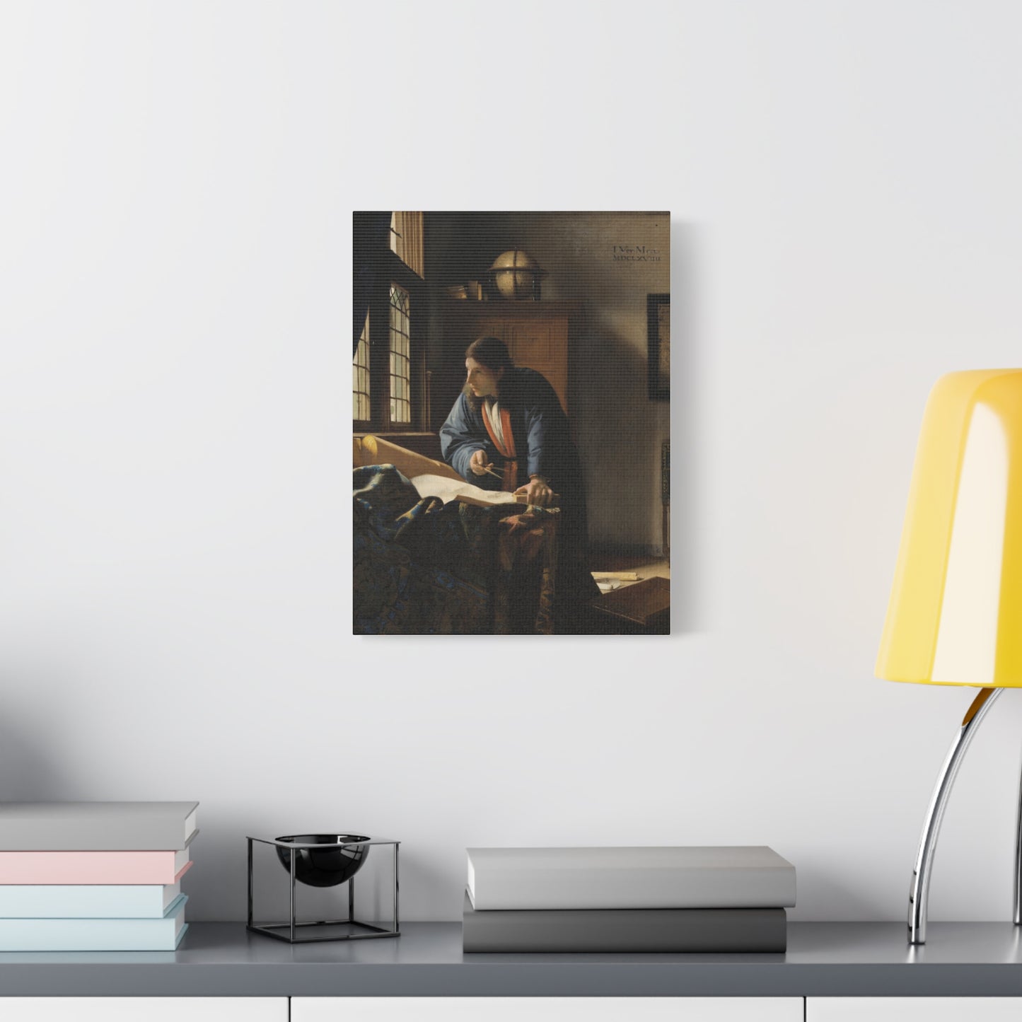 The Geographer Canvas Print