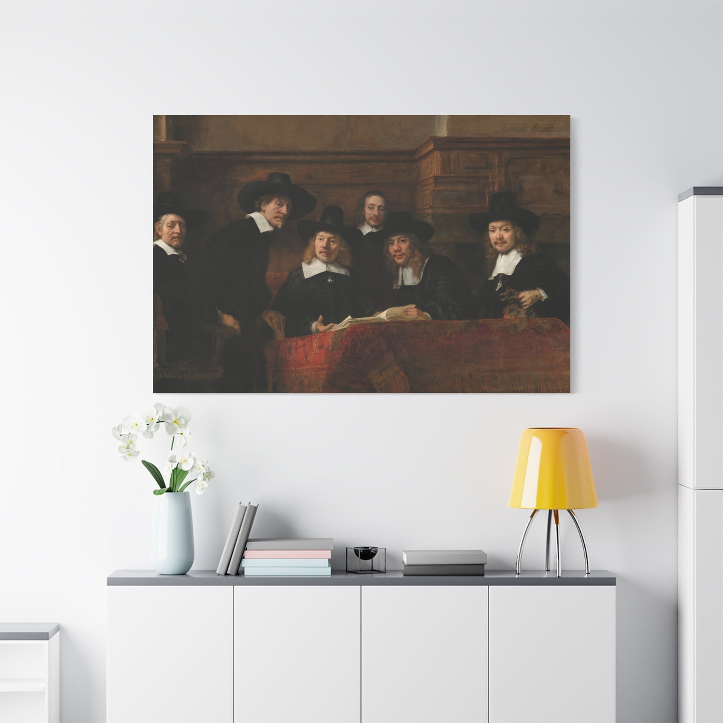 Syndics of the Drapers' Guild Canvas Print