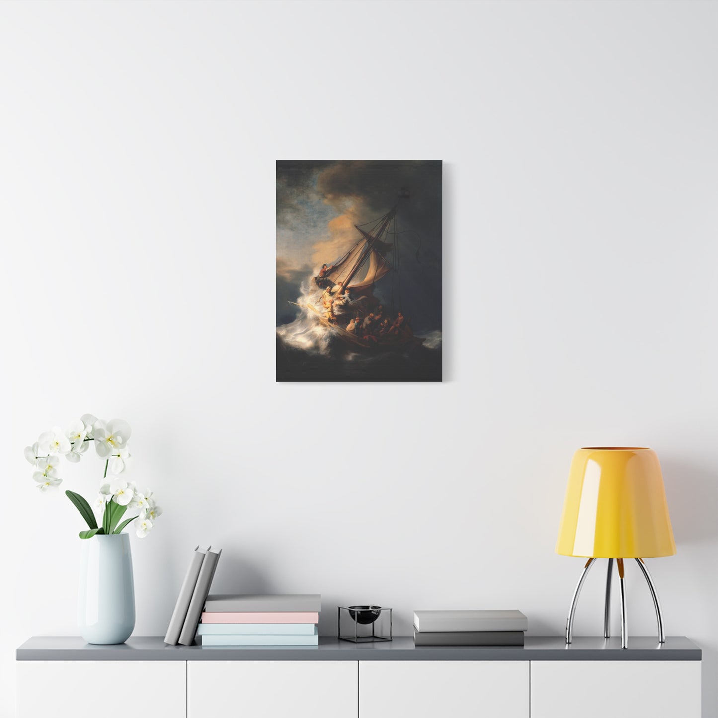 Storm on the Sea of Galilee Canvas Print