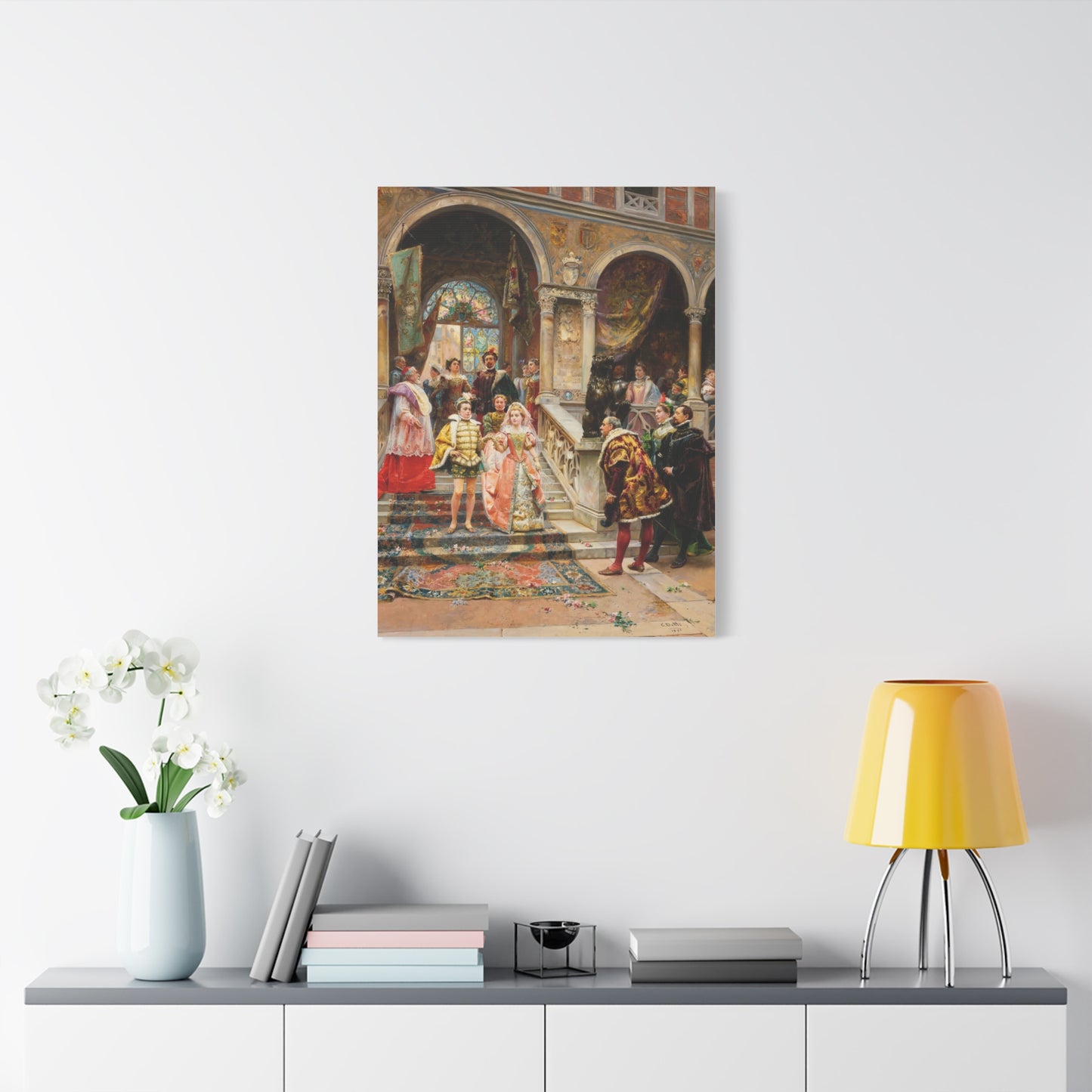 The Marriage of the Prince Canvas Print