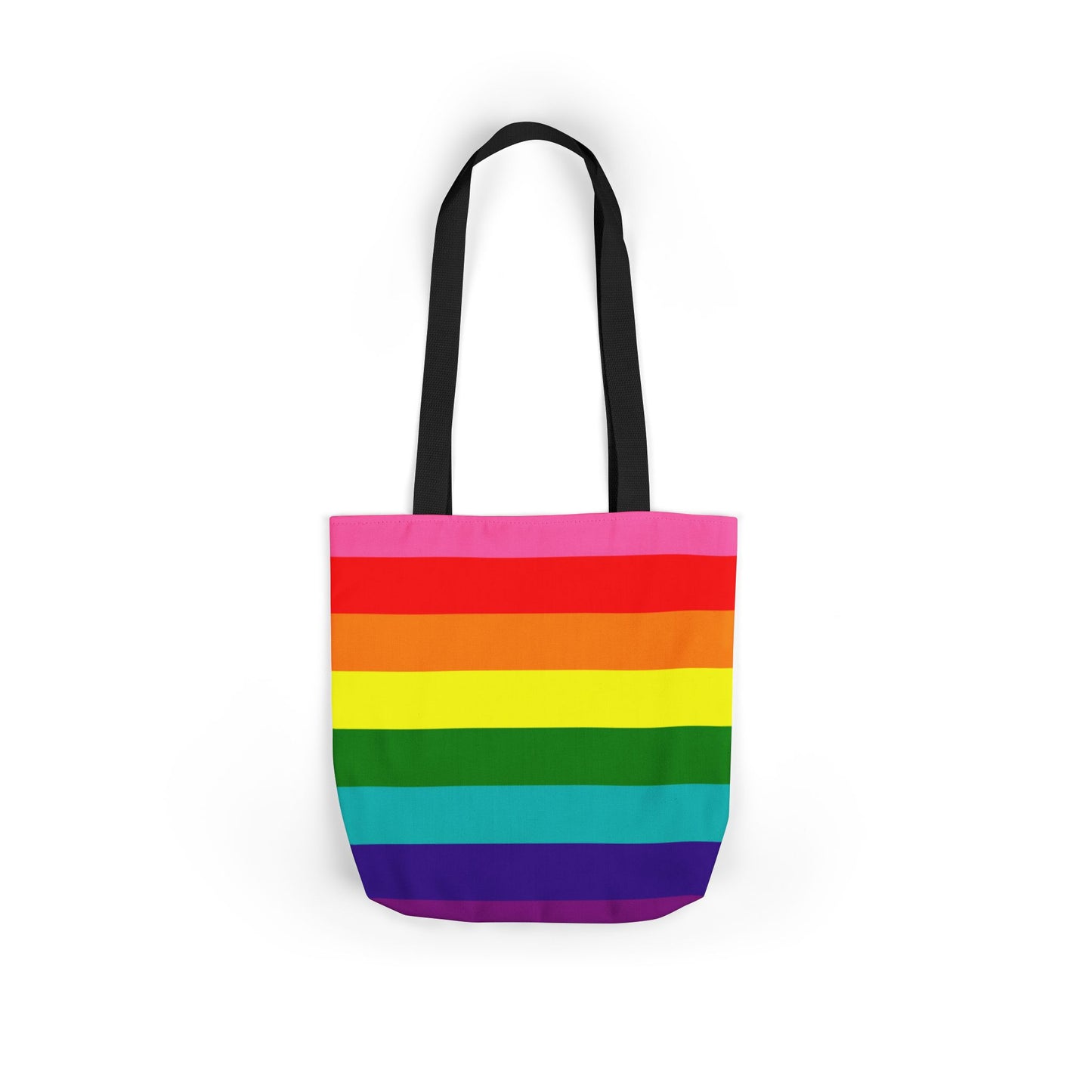 Retro LGBT Gay Pride Flag Tote