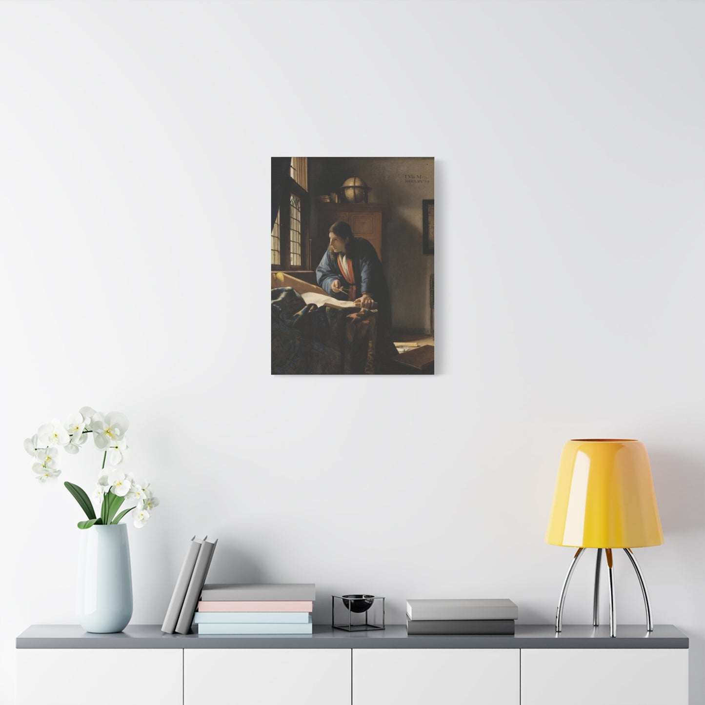 The Geographer Canvas Print
