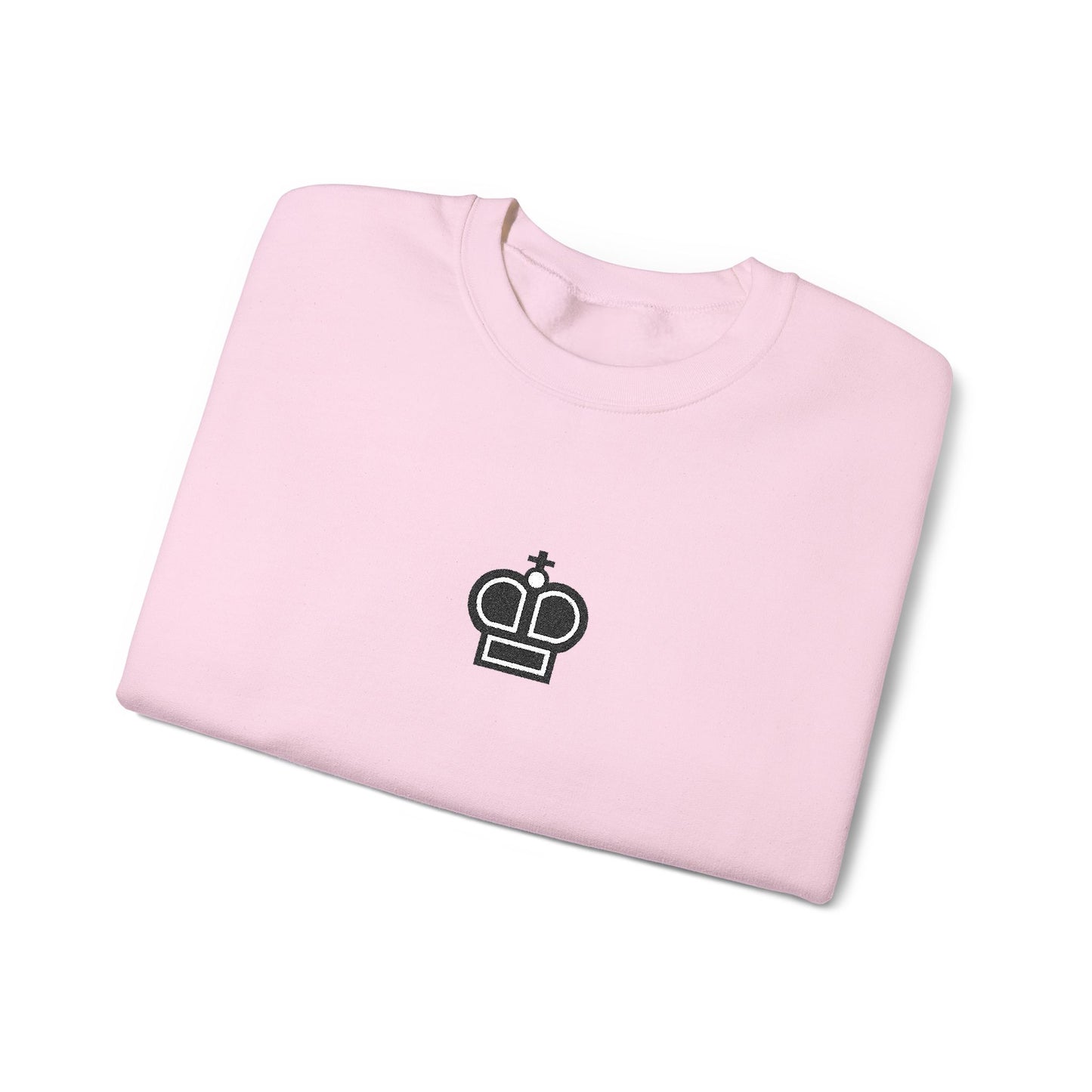 Black King Embroidered Sweatshirt