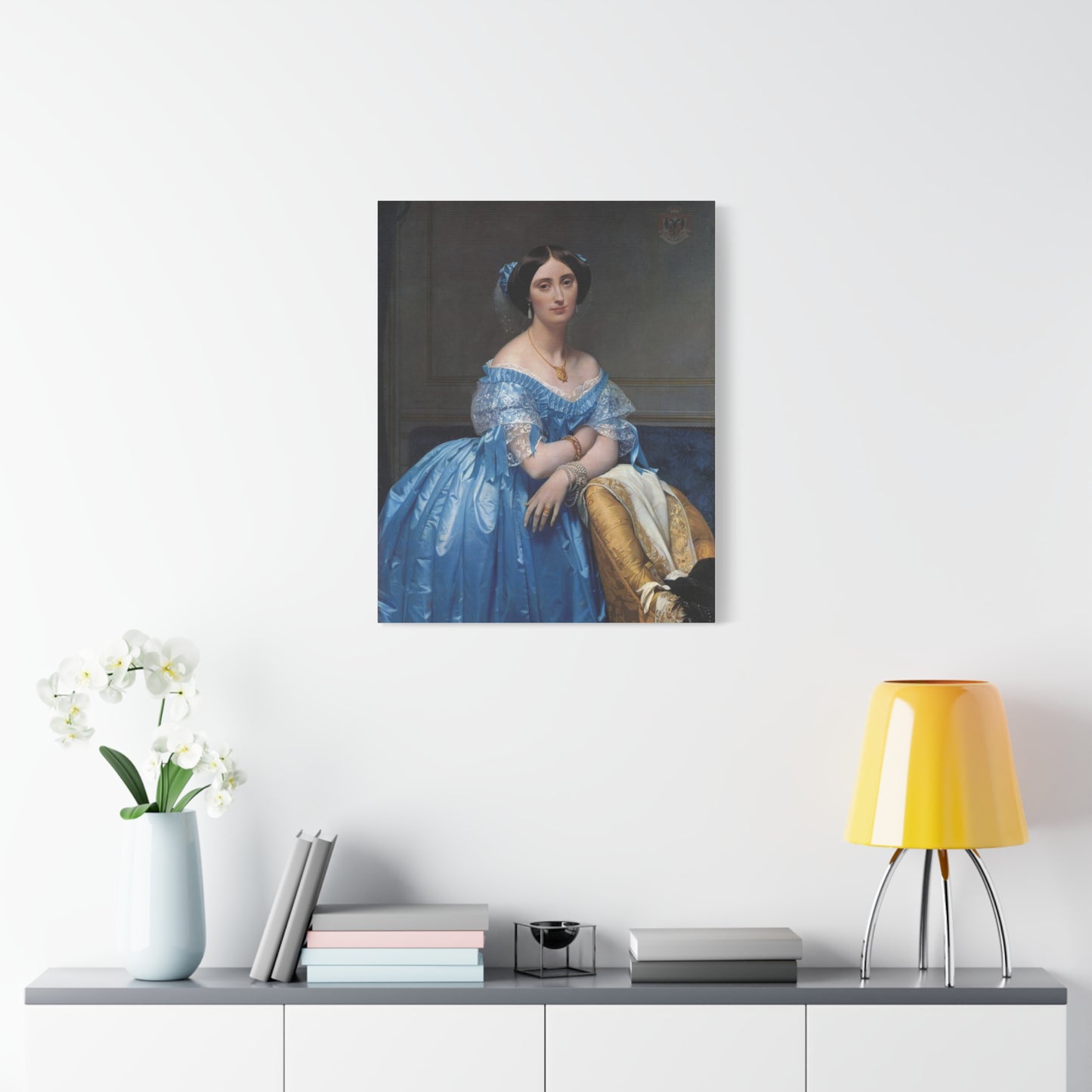 The Princesse de Broglie Canvas Print