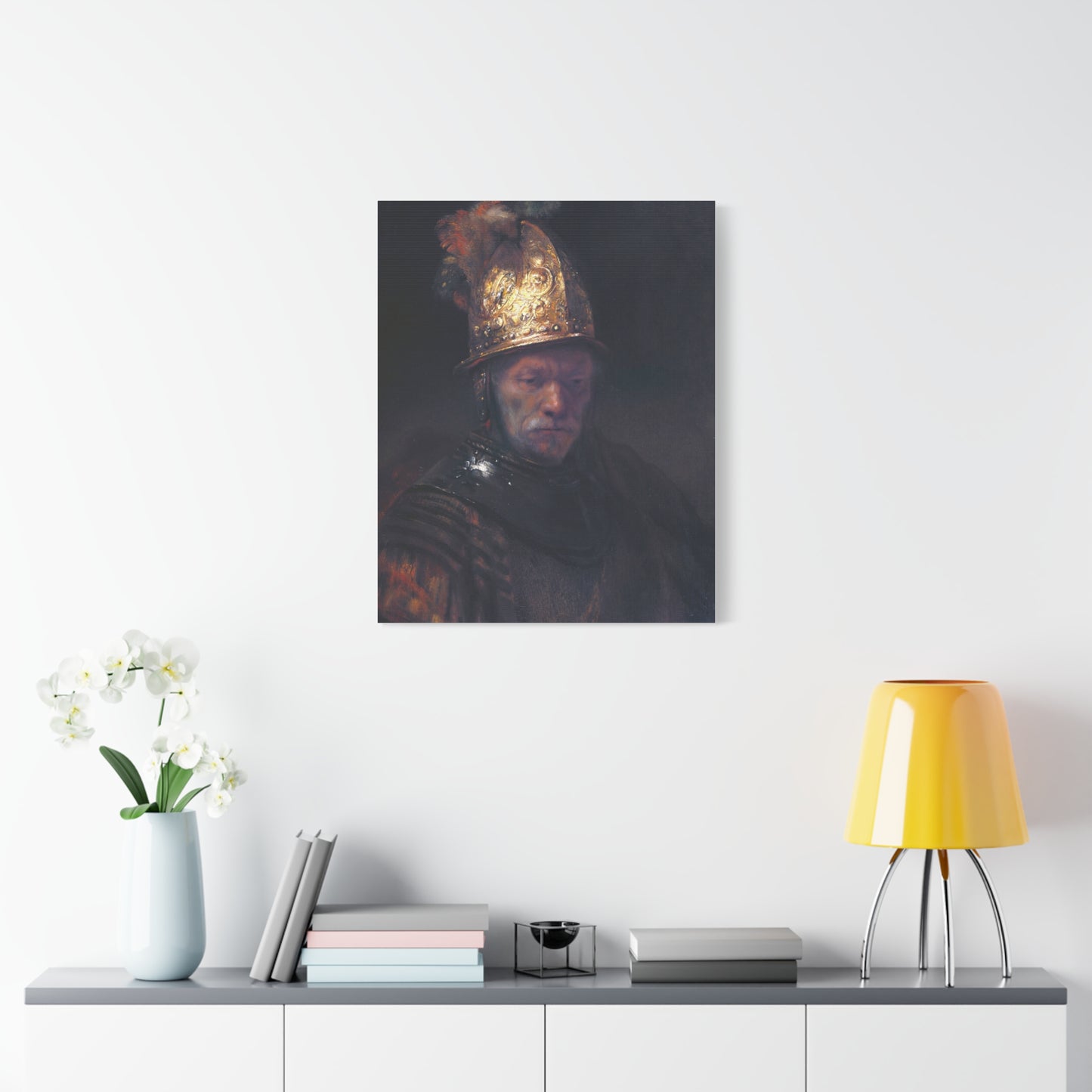 The Man with the Golden Helmet Canvas Print
