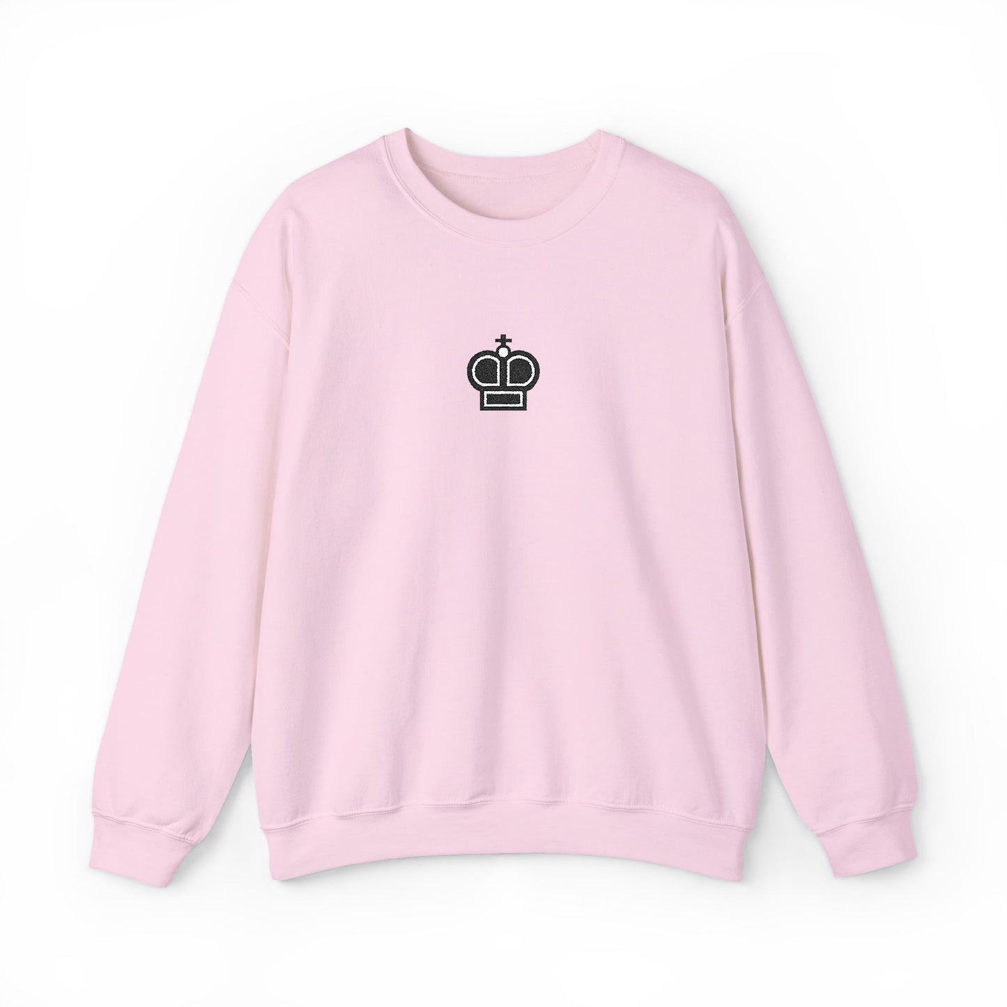 Black King Embroidered Sweatshirt