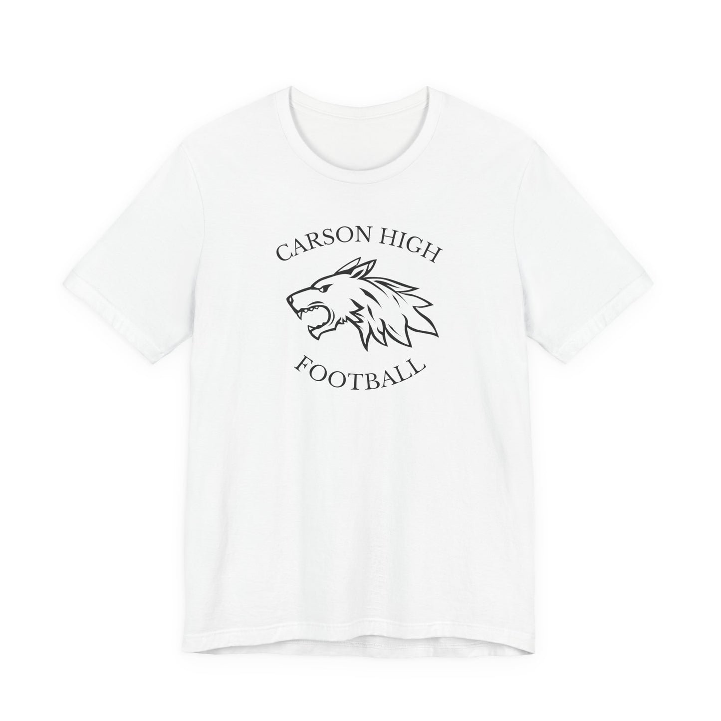 Carson High Football Wolf T-Shirt