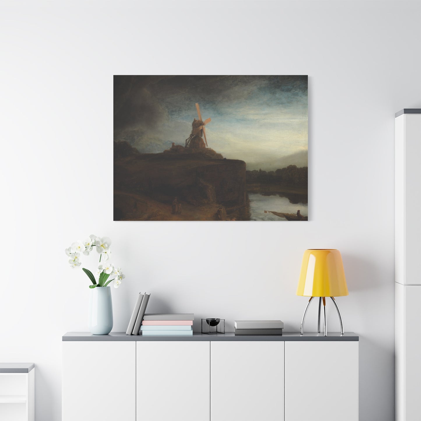 The Mill Canvas Print