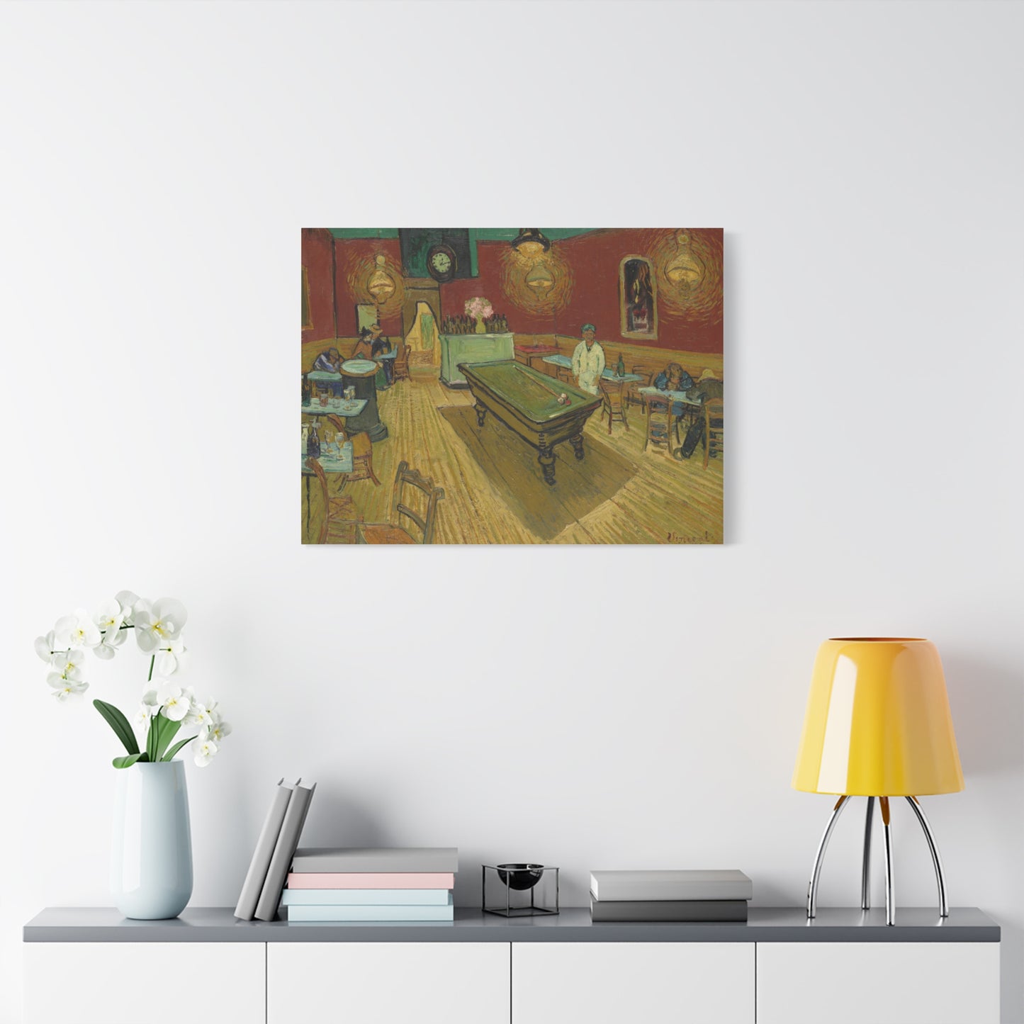 The Night Cafe Canvas Print