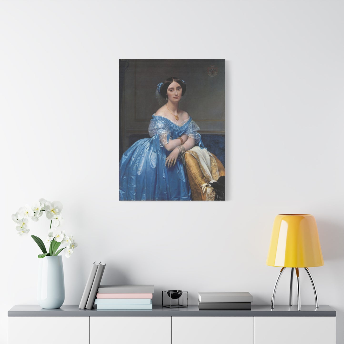 The Princesse de Broglie Canvas Print